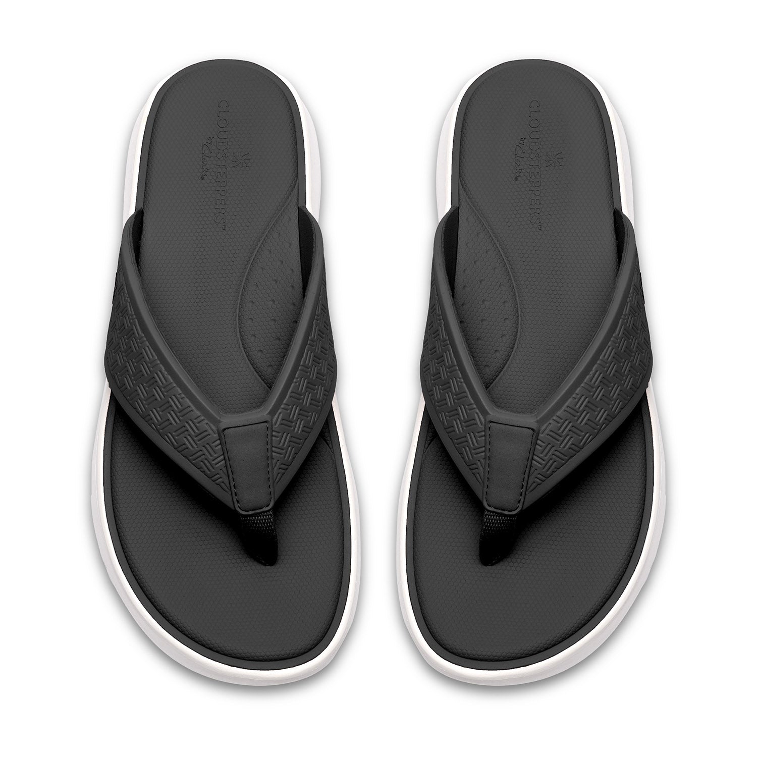 Clarks Women Solevana Post Black Sandals