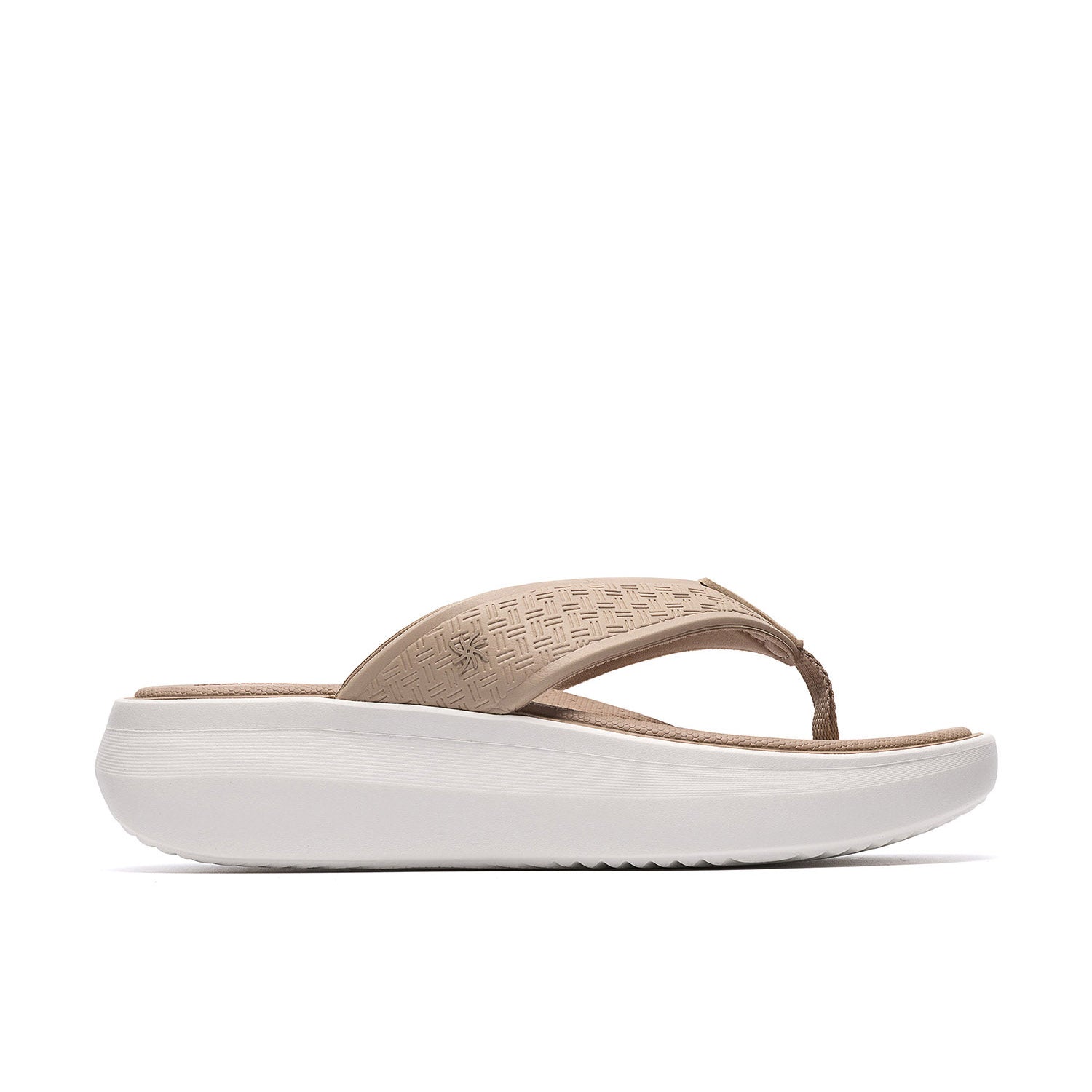 Clarks Women Solevana Post Beige Sandals