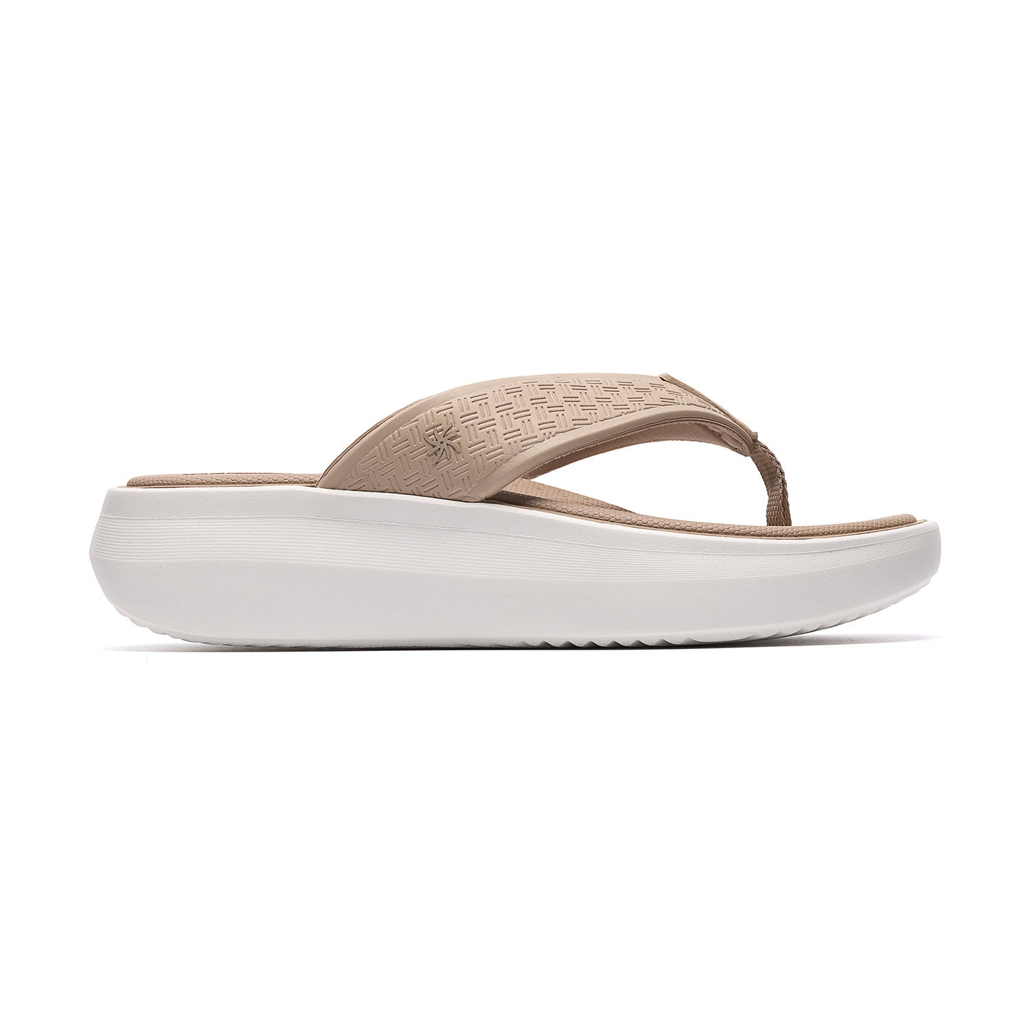 Clarks Women Solevana Post Beige Sandals