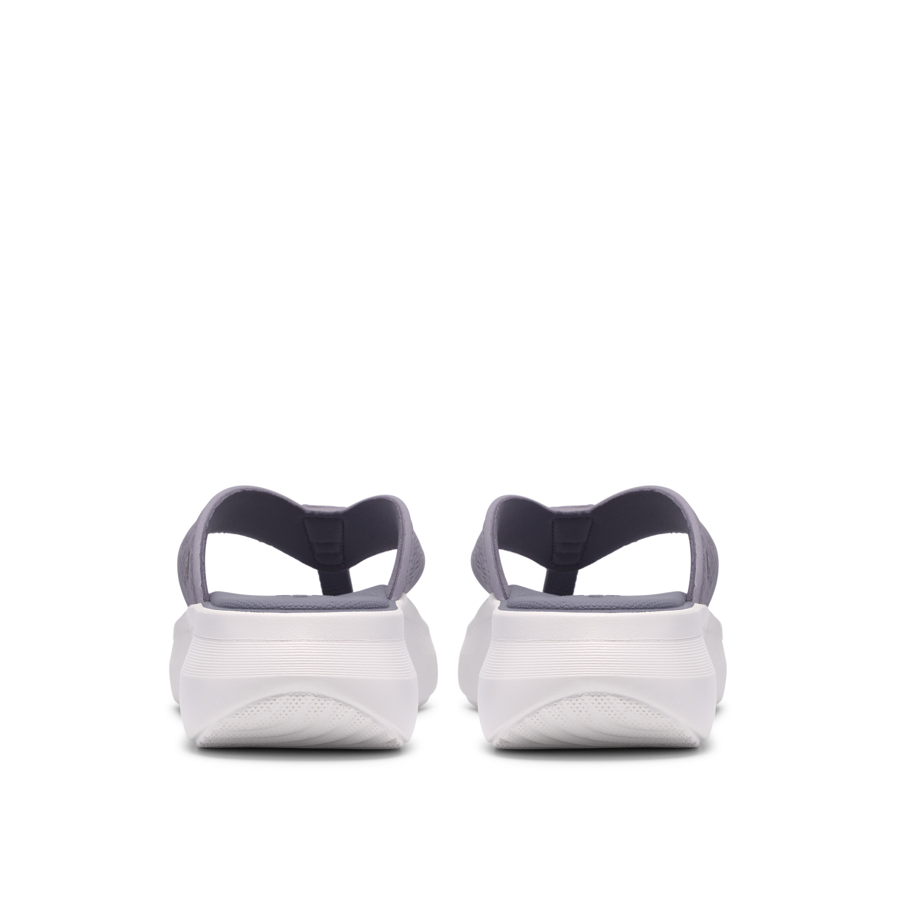 Clarks Women Purple-Mul Solevana Post 2 Sandals
