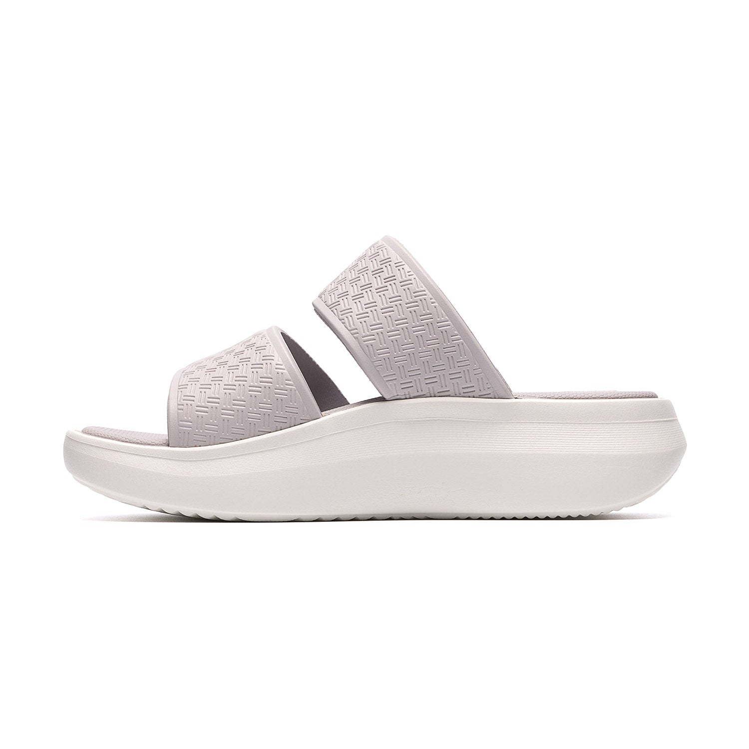 Clarks Women Solevana Star Light Grey Sandals