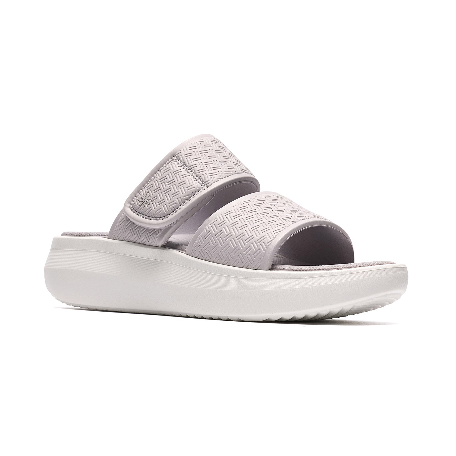 Clarks Women Solevana Star Light Grey Sandals
