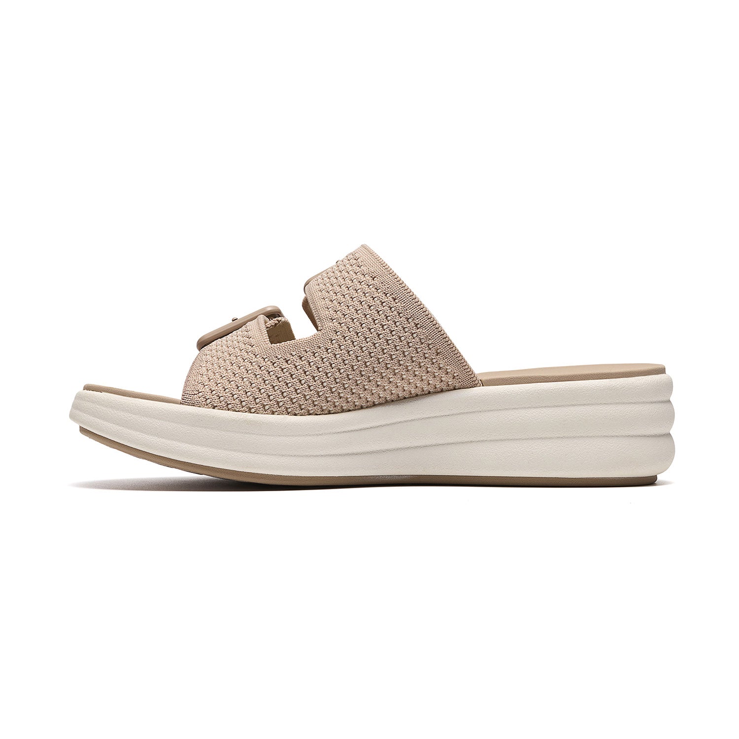 Clarks Women Drift Faye Beige Sandals