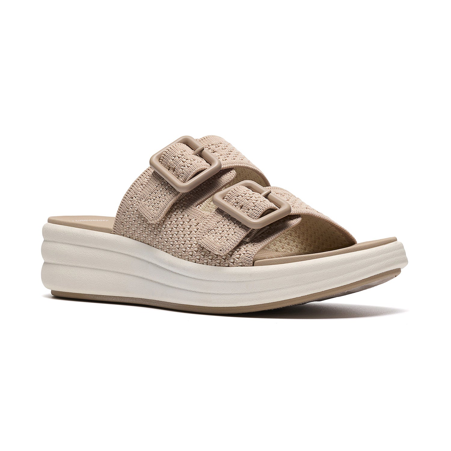 Clarks Women Drift Faye Beige Sandals