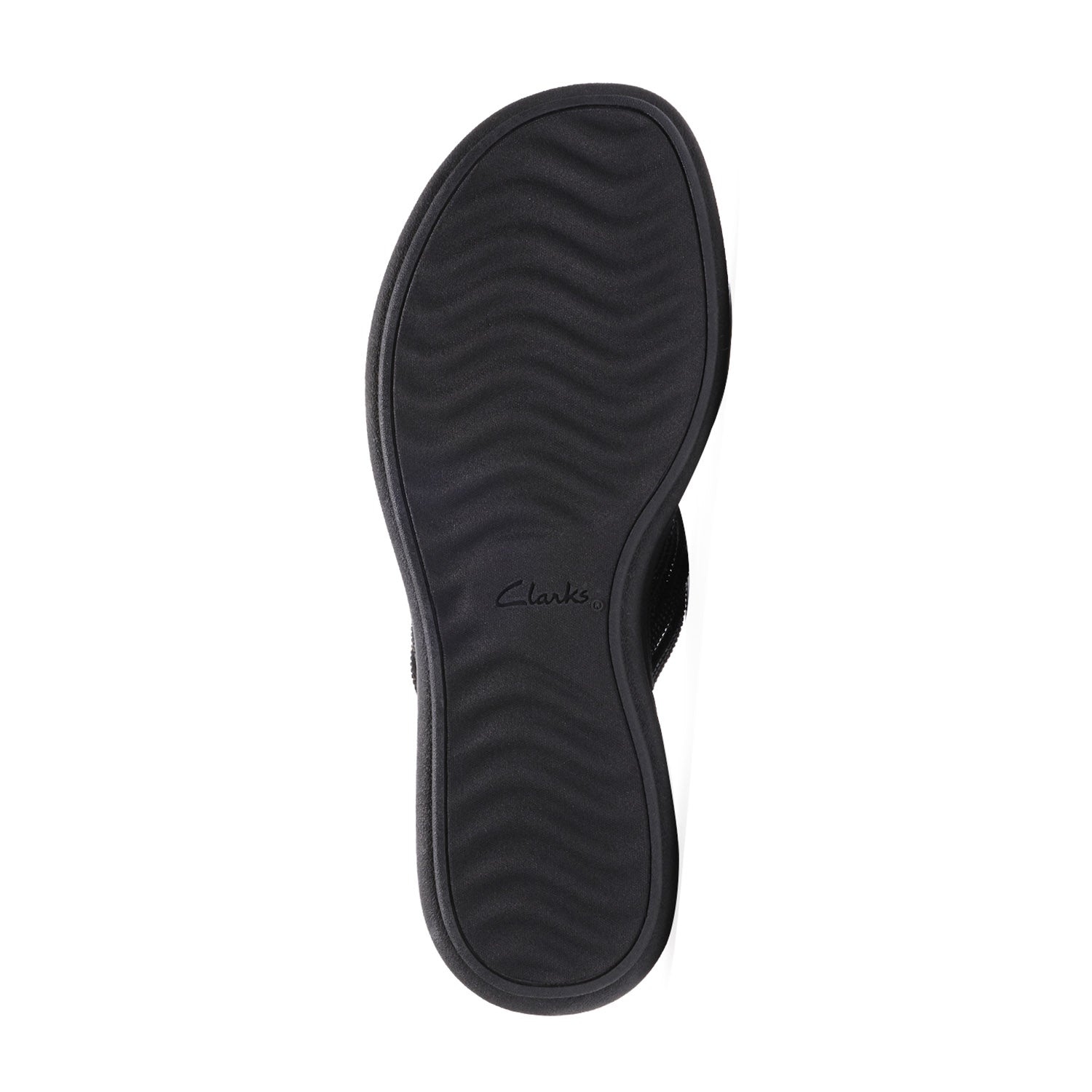 Clarks Women Drift Gem Black Sandals
