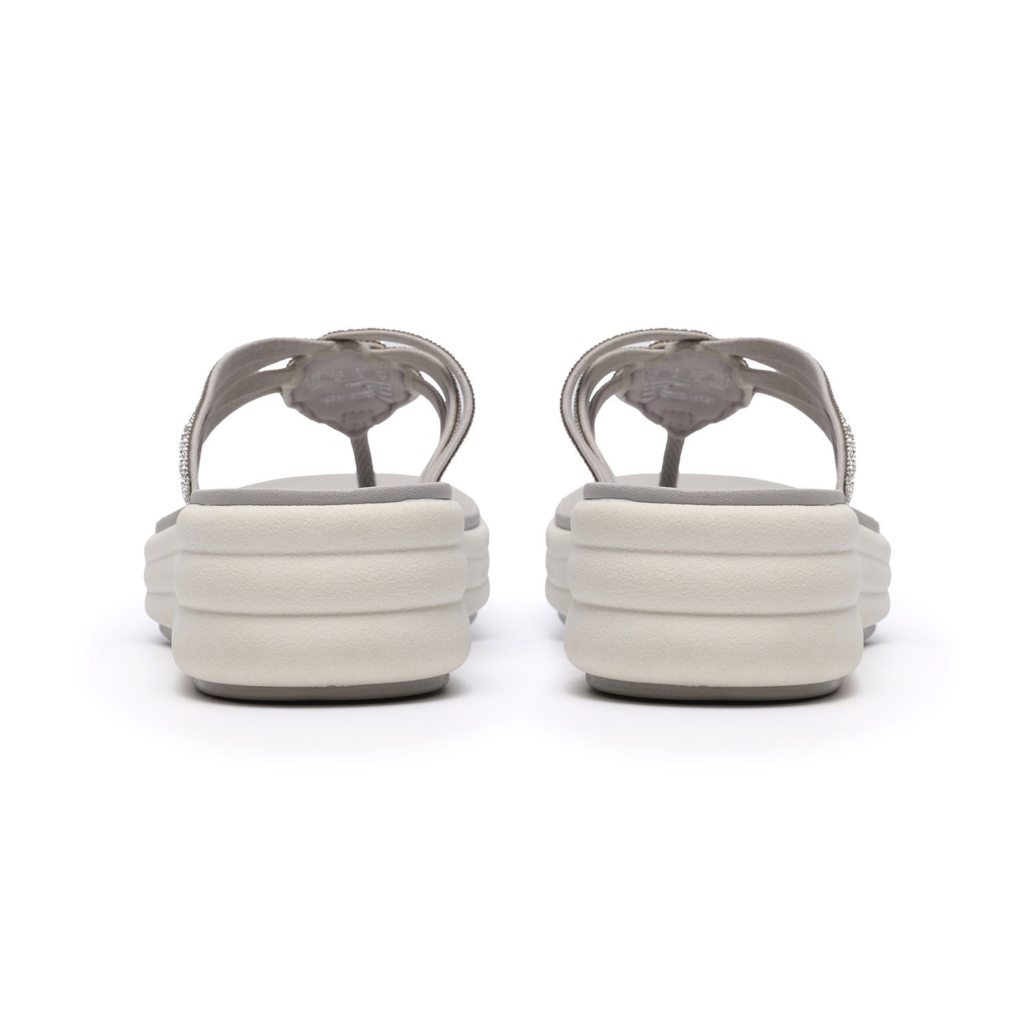 Clarks Women Drift Gem Silver Sandals
