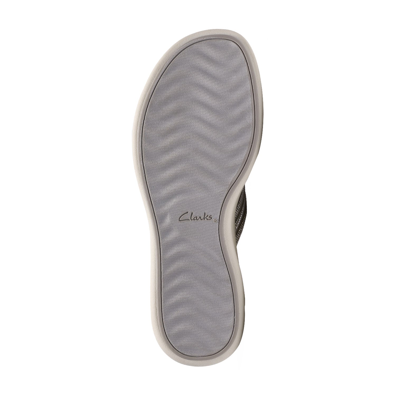 Clarks Women Drift Gem Silver Sandals