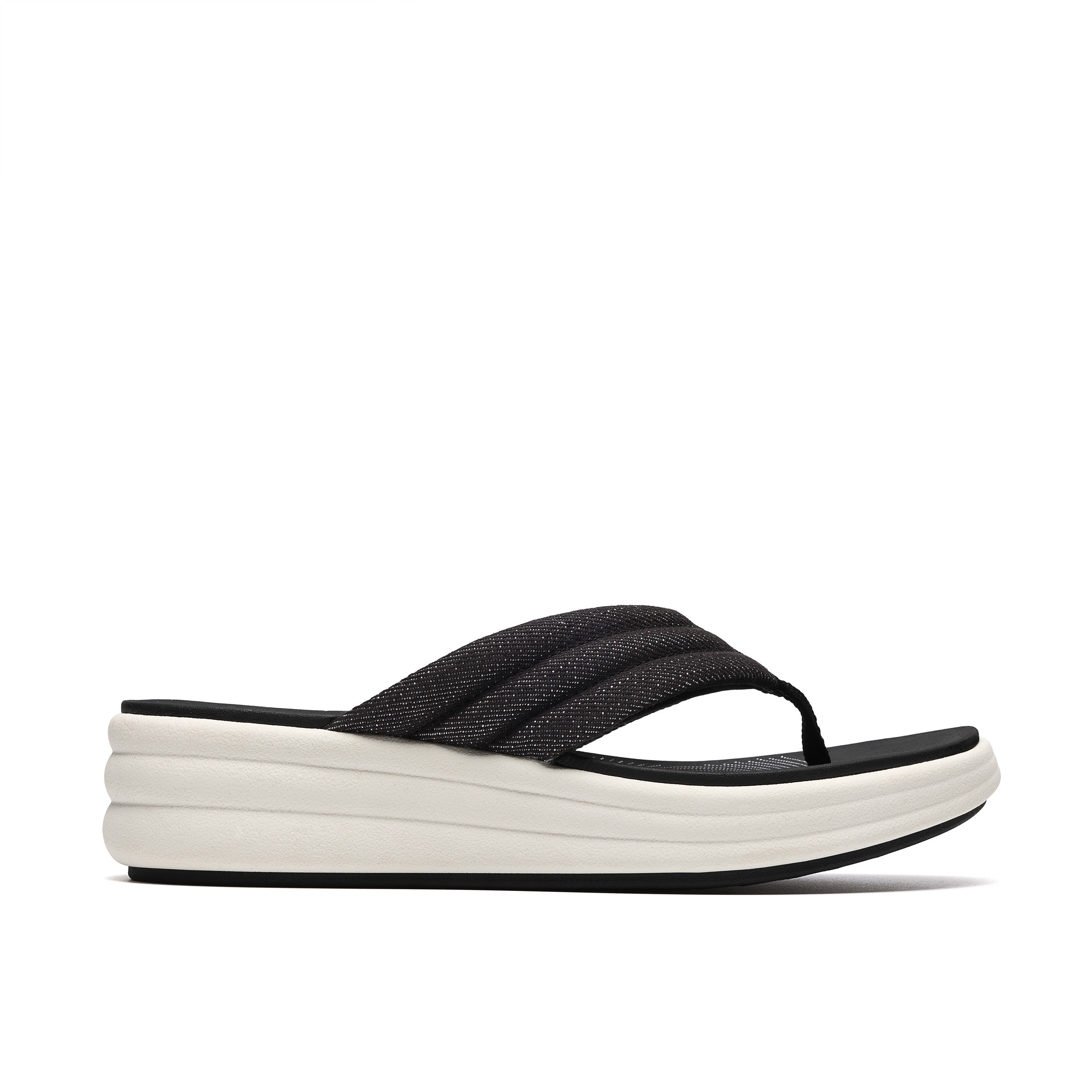 Clarks Women Black Drift Carmen Sandals