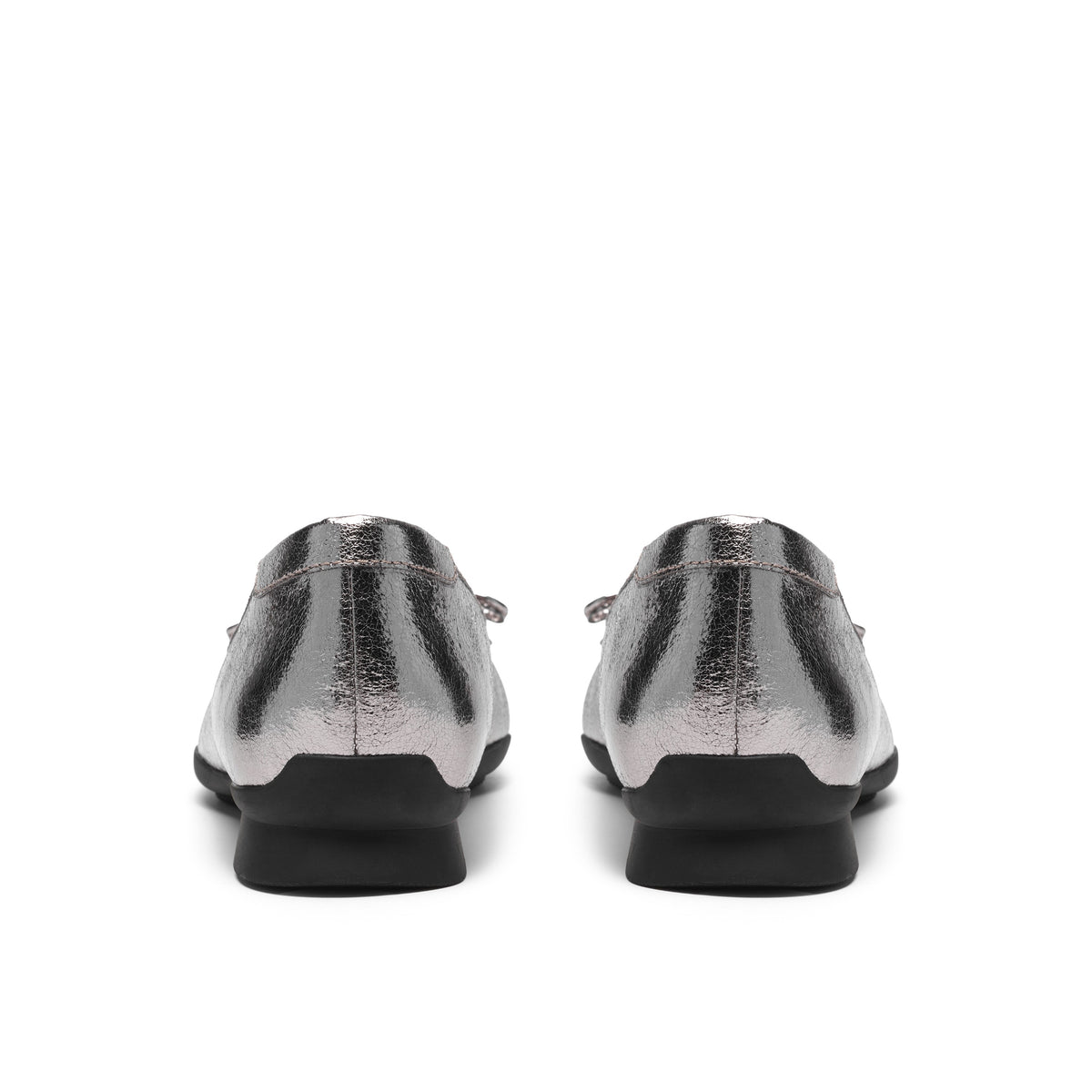Clarks Women Black-Grey Jazmynn Bow Shoes