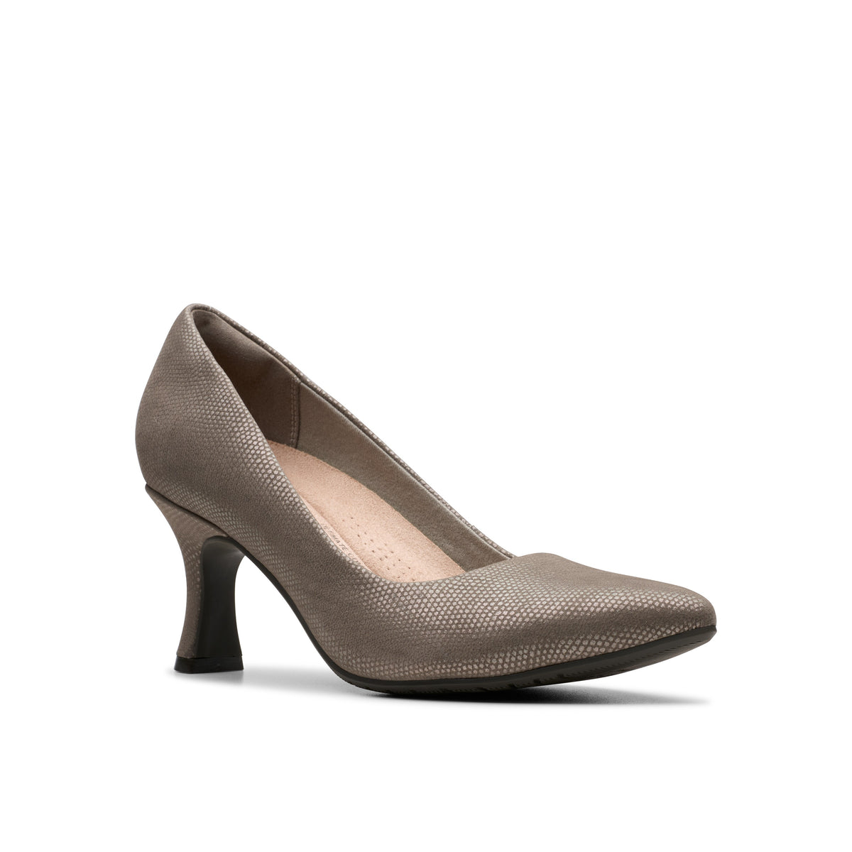 Clarks Women Silver Kataleyna Gem Shoes