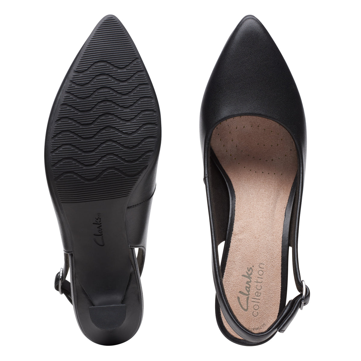 Clarks Women Black Kataleyna Step Shoes