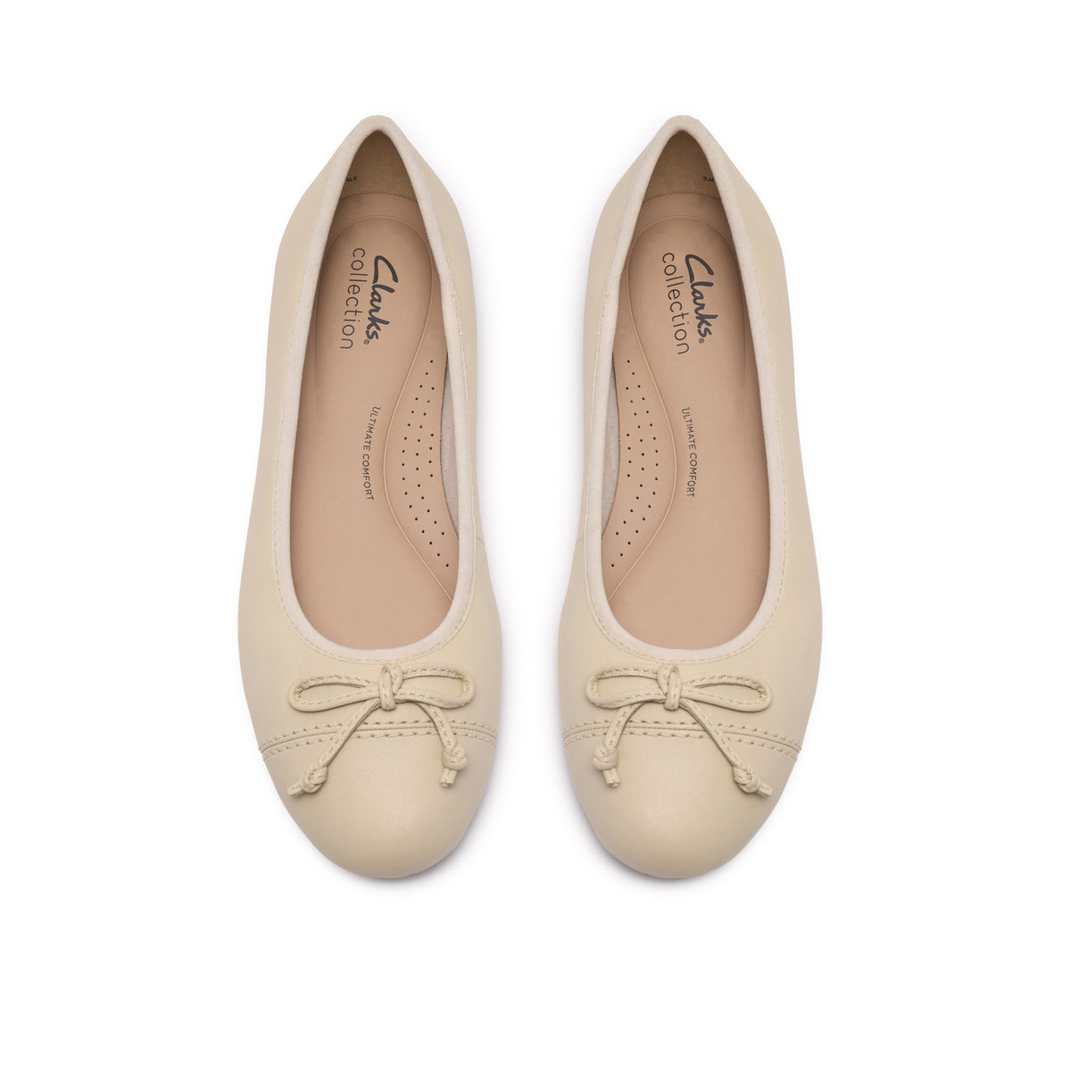 Clarks Women Beige Loreleigh Rae Shoes