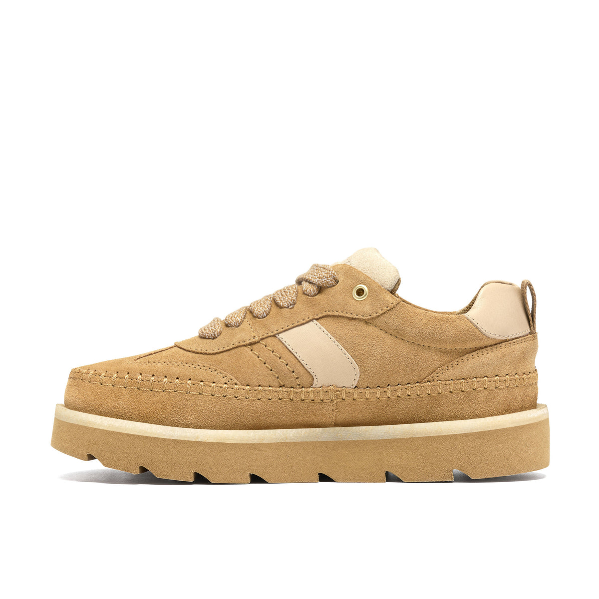 Clarks Women Tan Meare Eve Shoes
