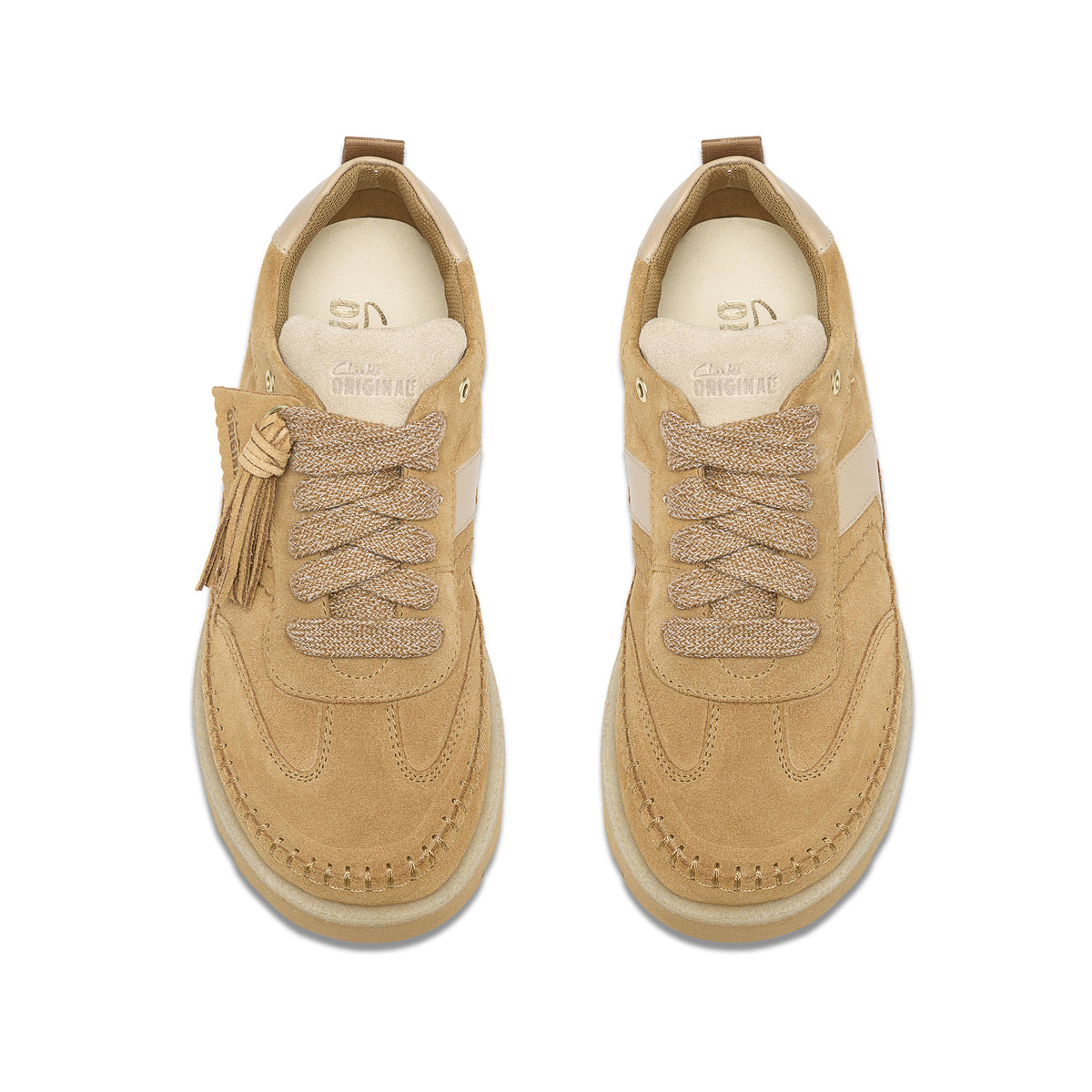 Clarks Women Tan Meare Eve Shoes