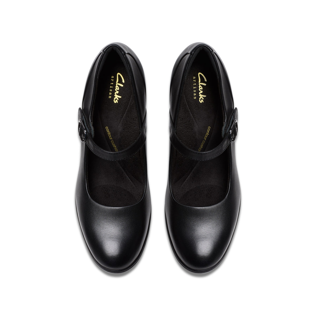 Clarks Women Black Shaya Jane Shoes