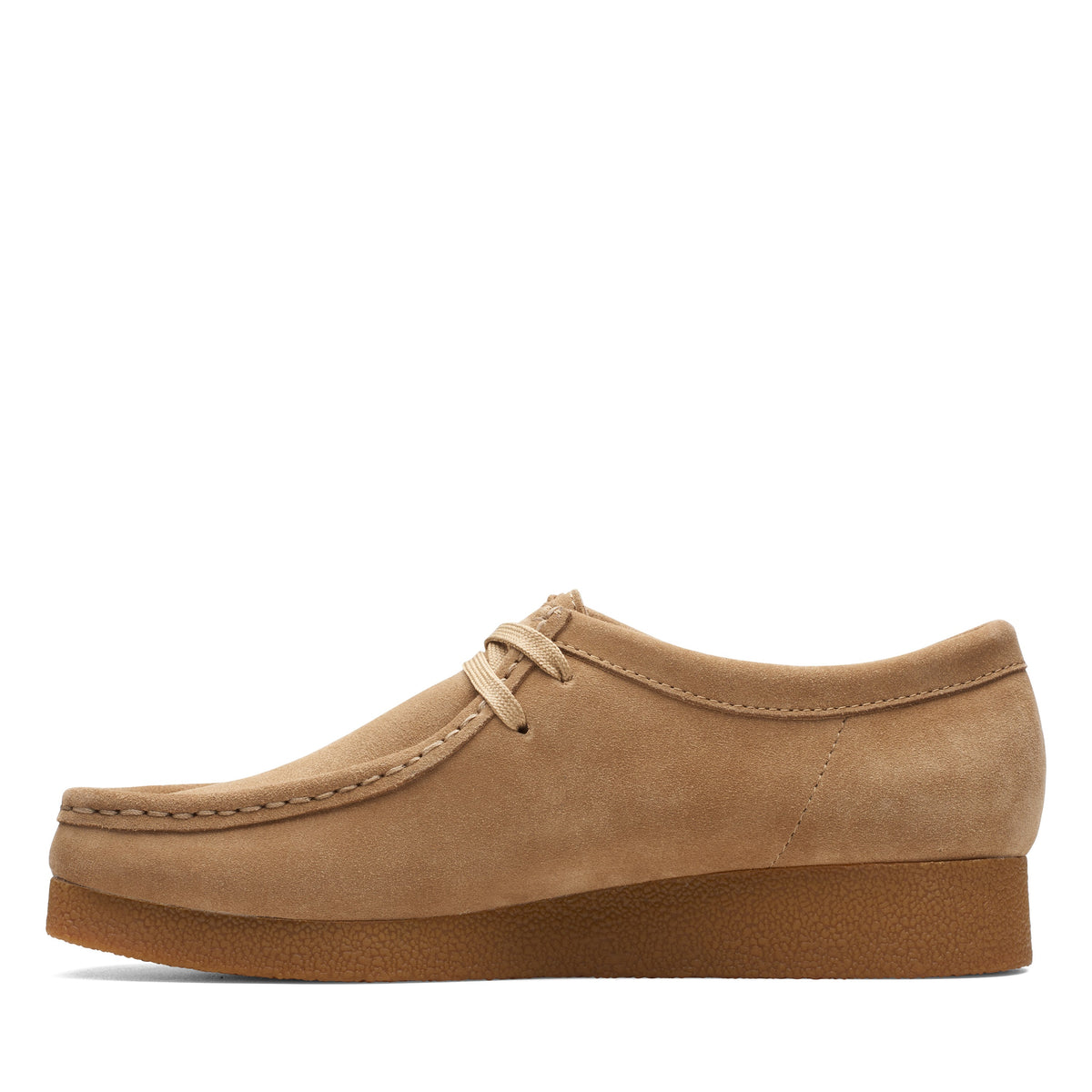 Clarks Women Dark Beige Wallabeeevosh Shoes