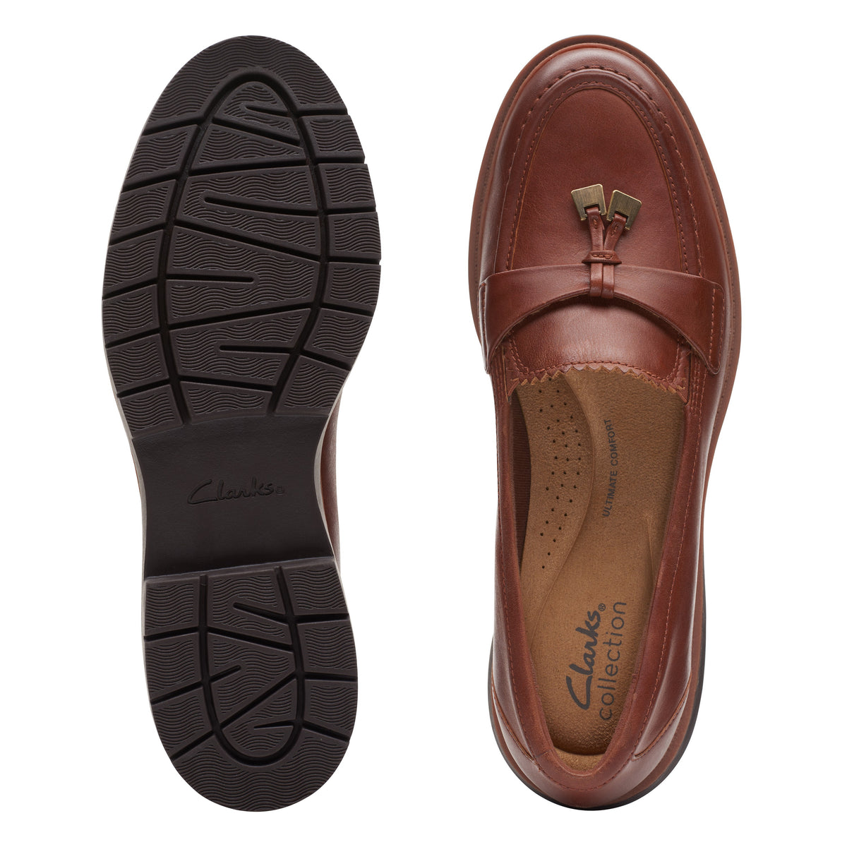 Clarks Women Tan Westlynn Bella Shoes