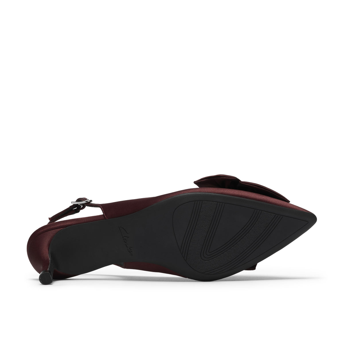 Clarks Women Burgundy Zarey Bella Shoes