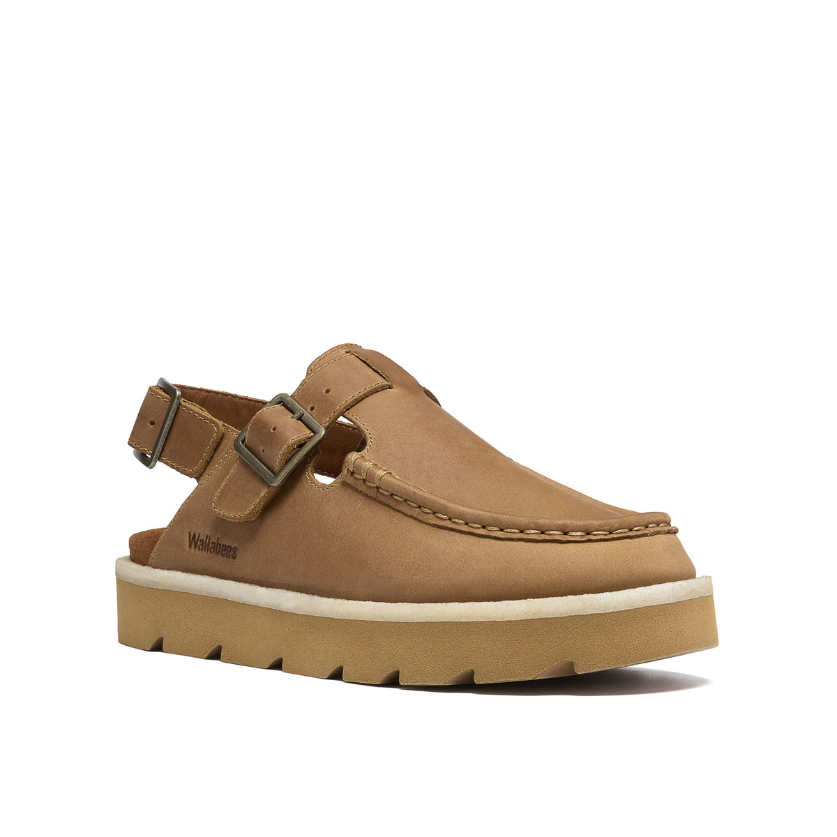 Clarks Women Tan Meare Easy Sandals