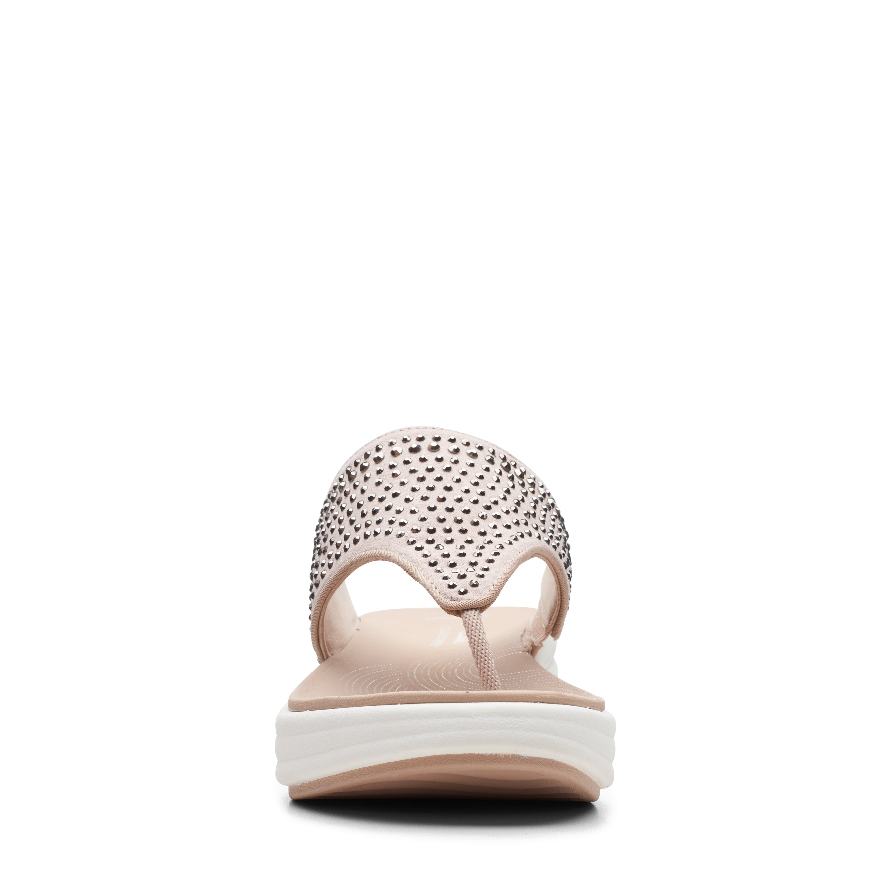 Clarks Women Drift Jaunt Light Pink Flip Flop