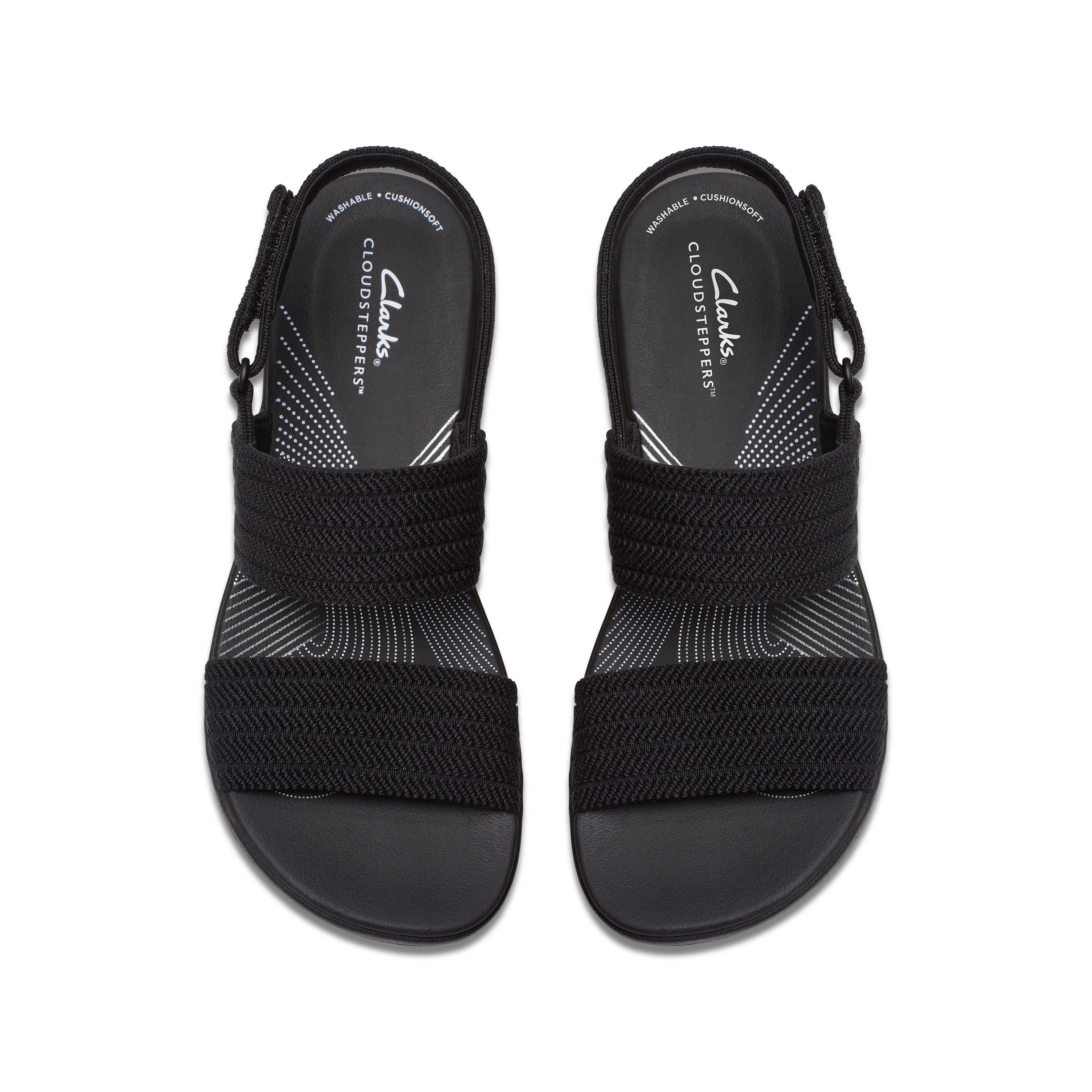 Clarks Women Arla Stroll Black Sandal