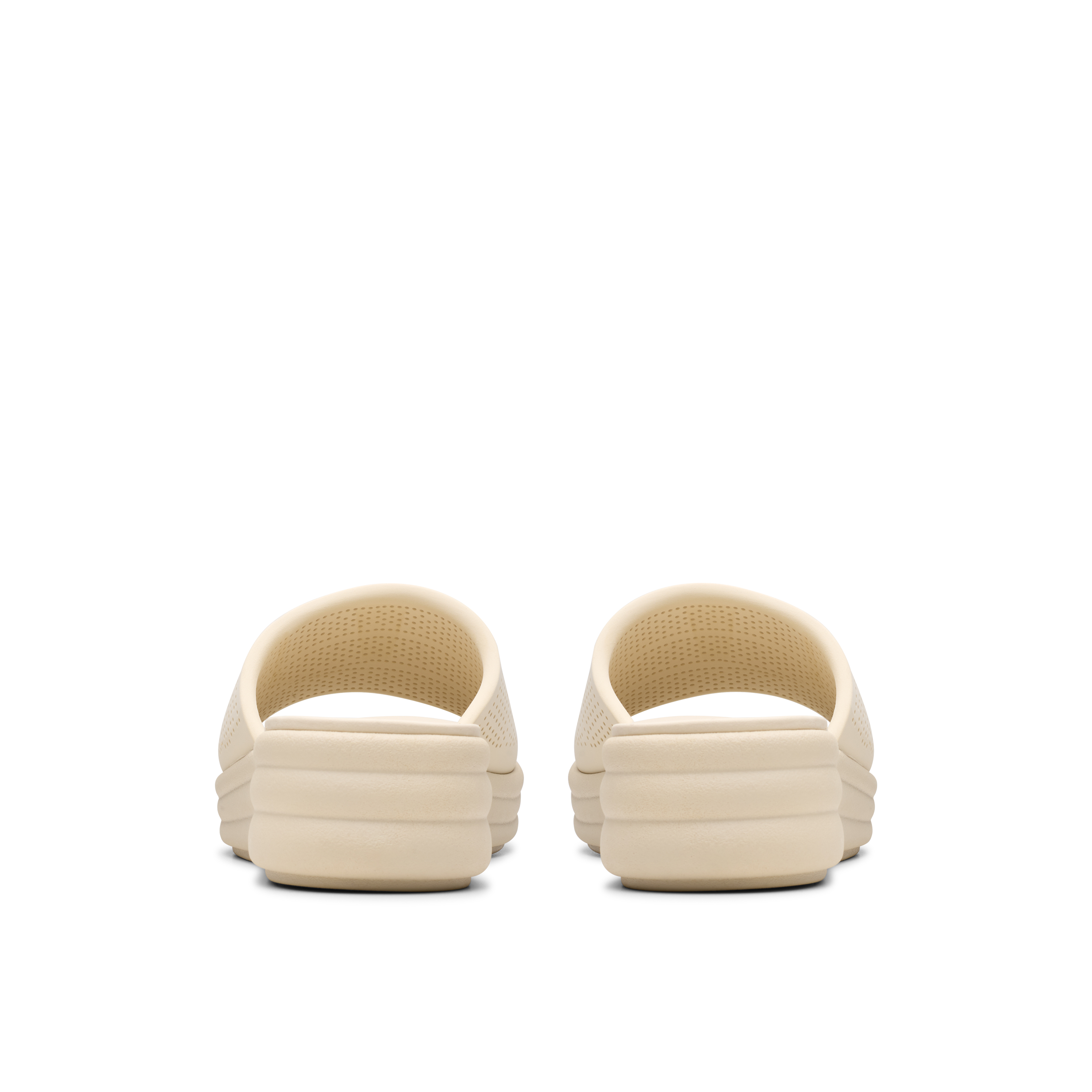 Clarks Women Drift Twist Off White Slide