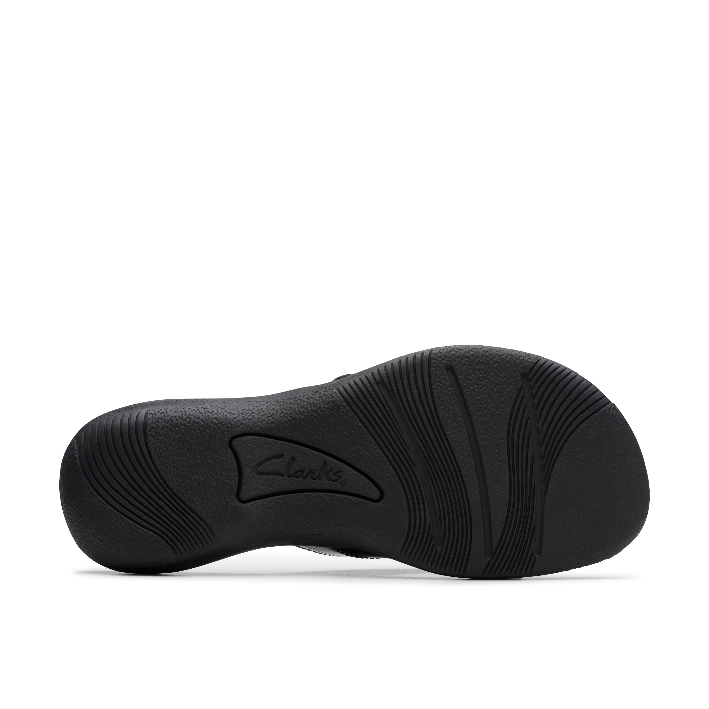 Clarks Women Black Pat Brinkley Reyna Sandals