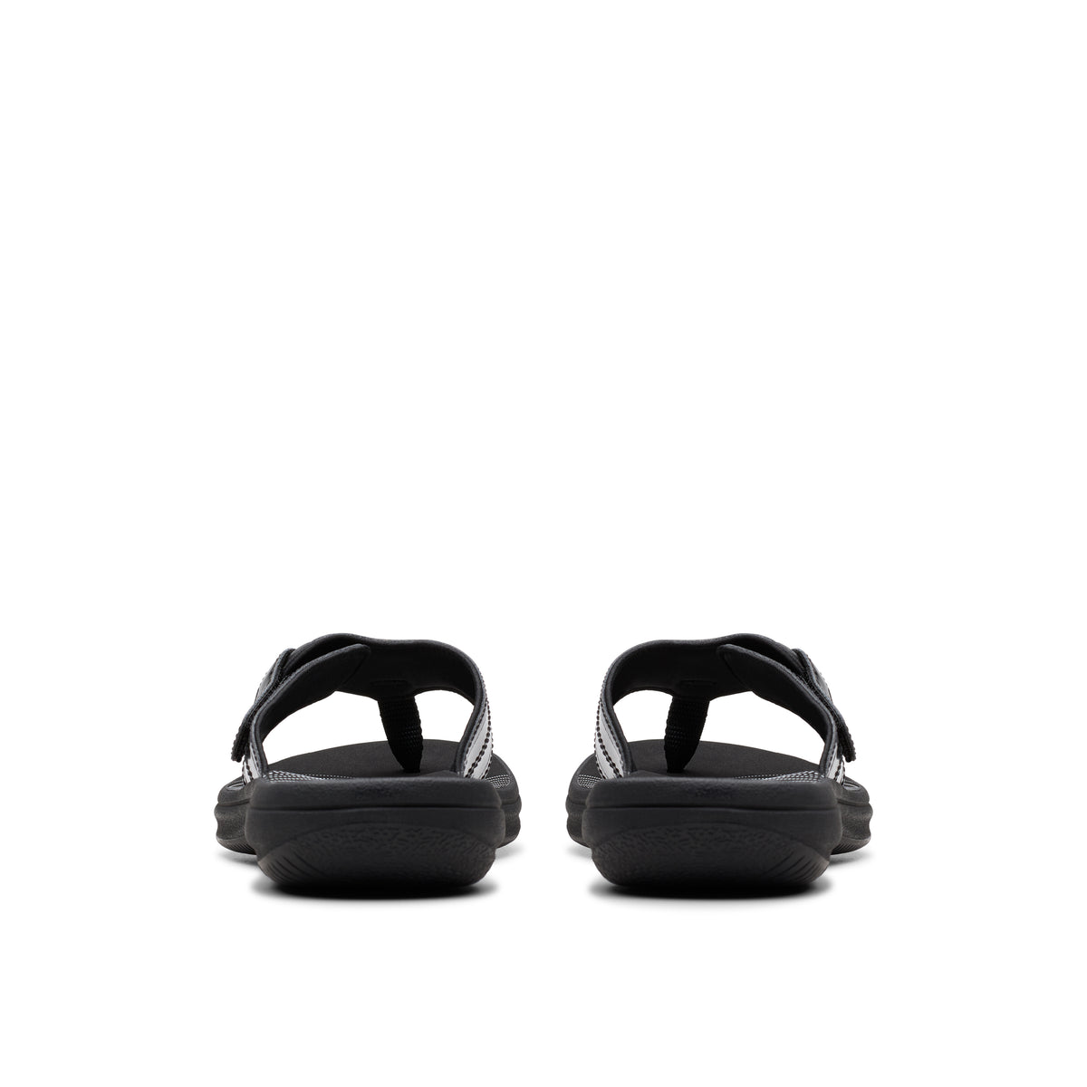 Clarks Women Black Pat Brinkley Reyna Sandals