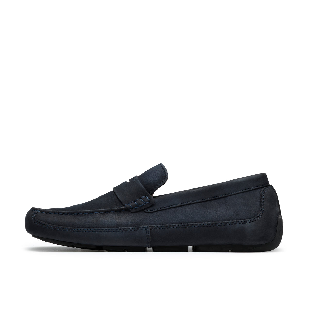 Clarks Men Blue-Navy Markman Way Shoes