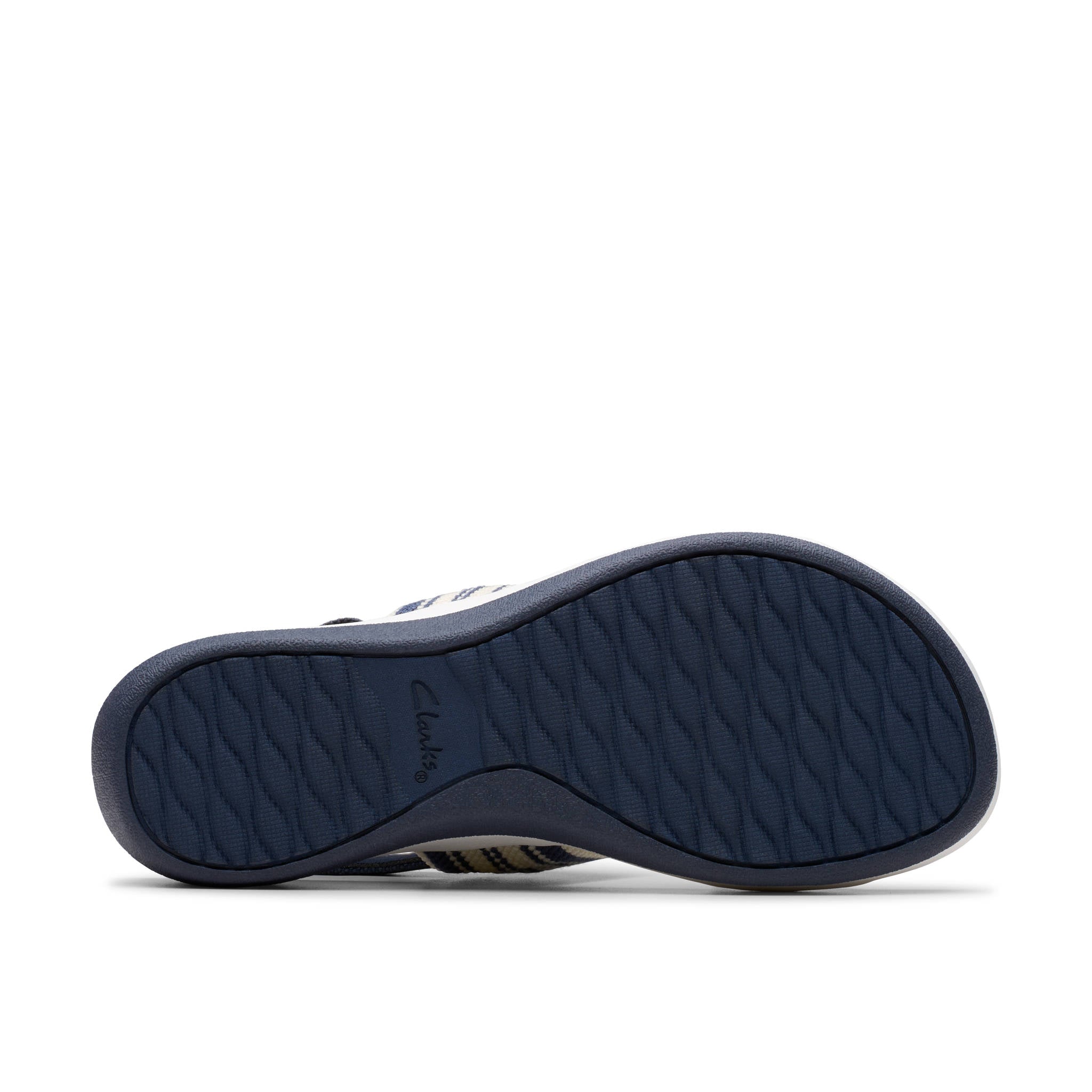 Clarks Women Arla Stroll Navy Sandal