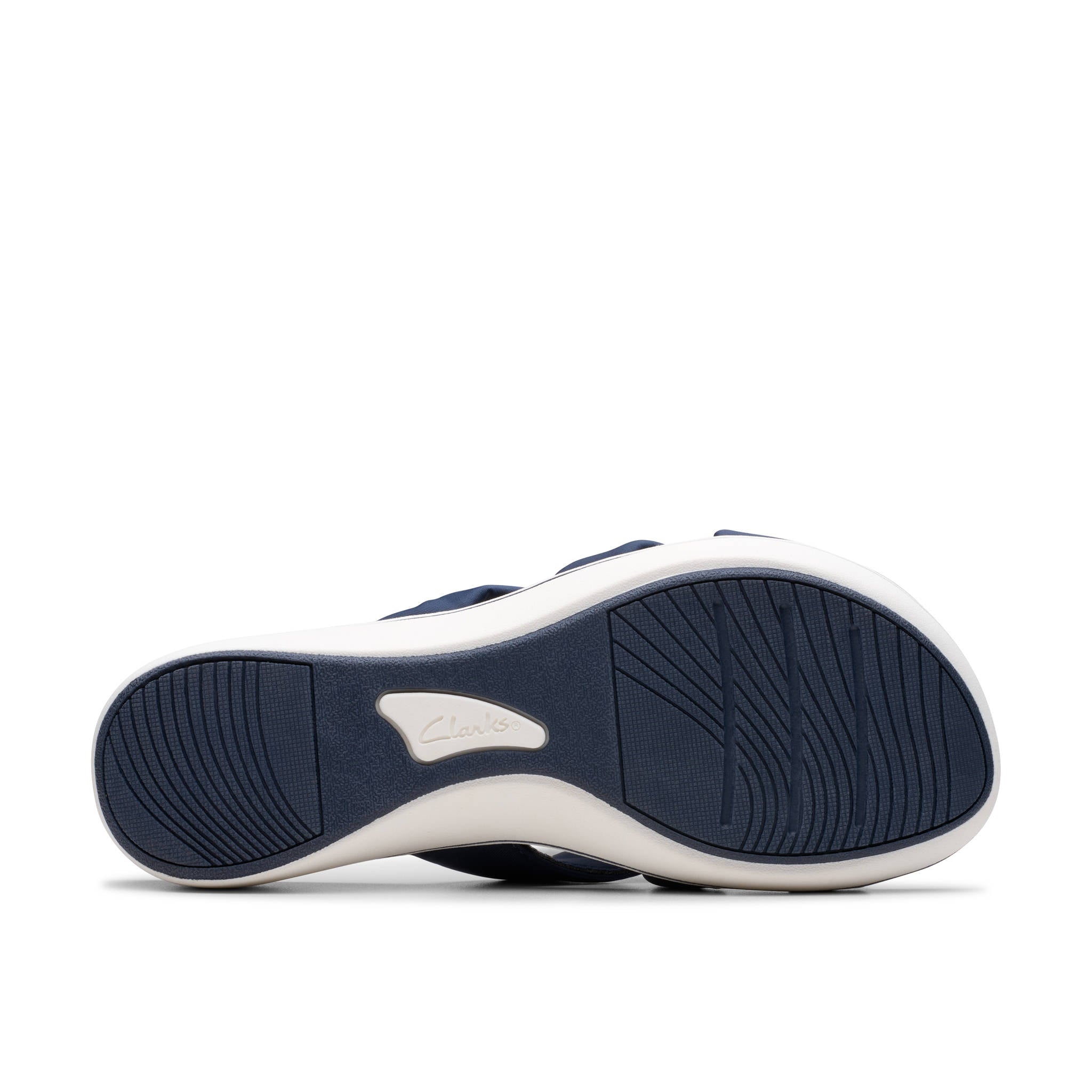 Clarks Women Brinkleyrae Cam Navy Slide