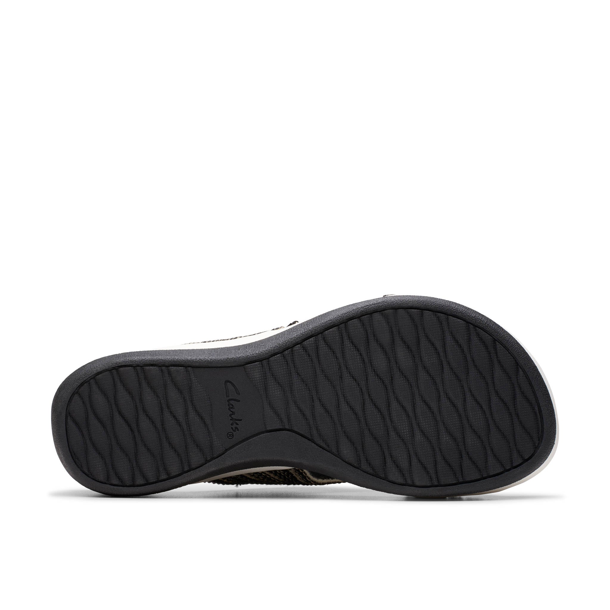 Clarks Women Arla Wave Black Slide