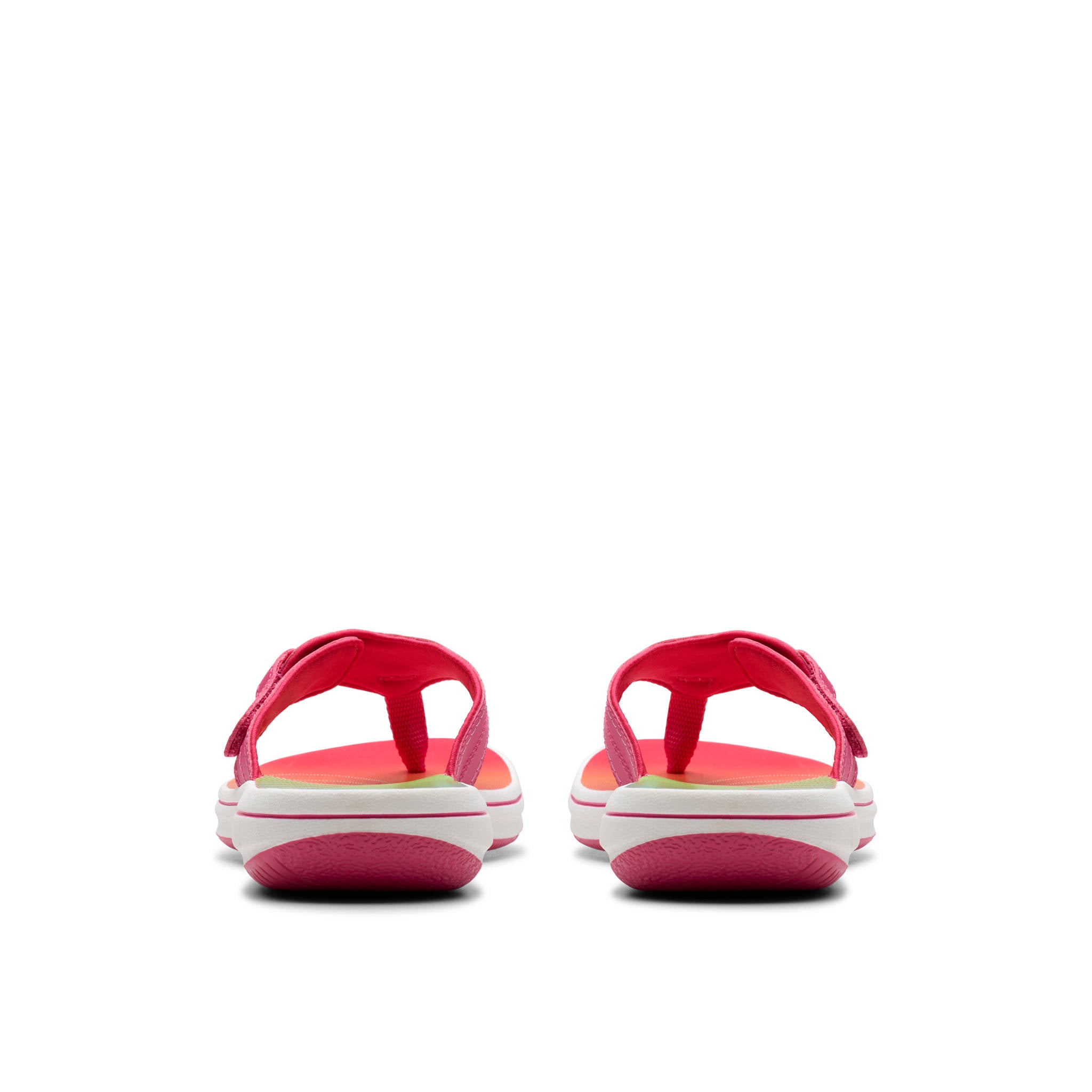 Clarks Women Brinkley Reyna Pink Flip Flop