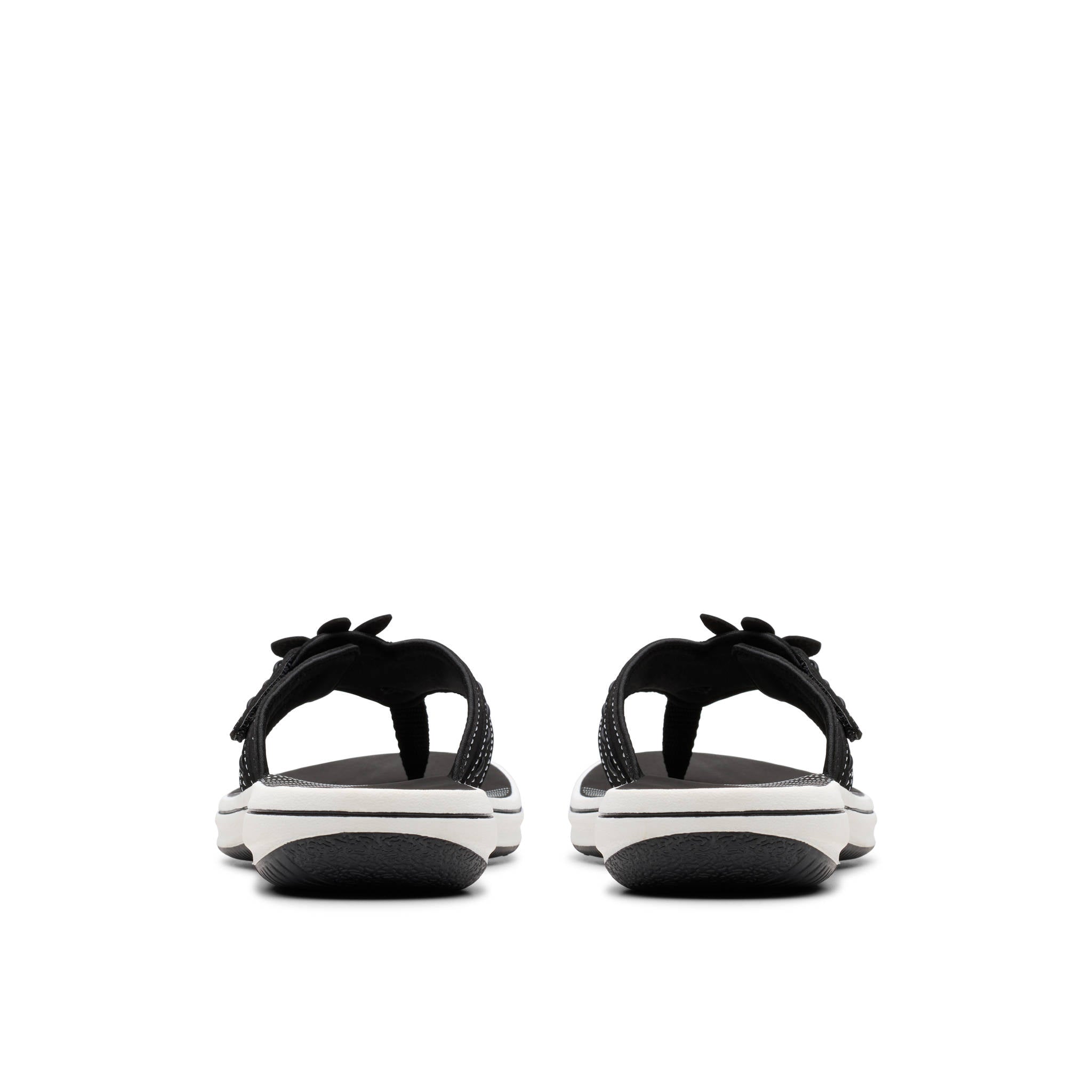 Clarks Women Brinkley Opal Black Flip Flop