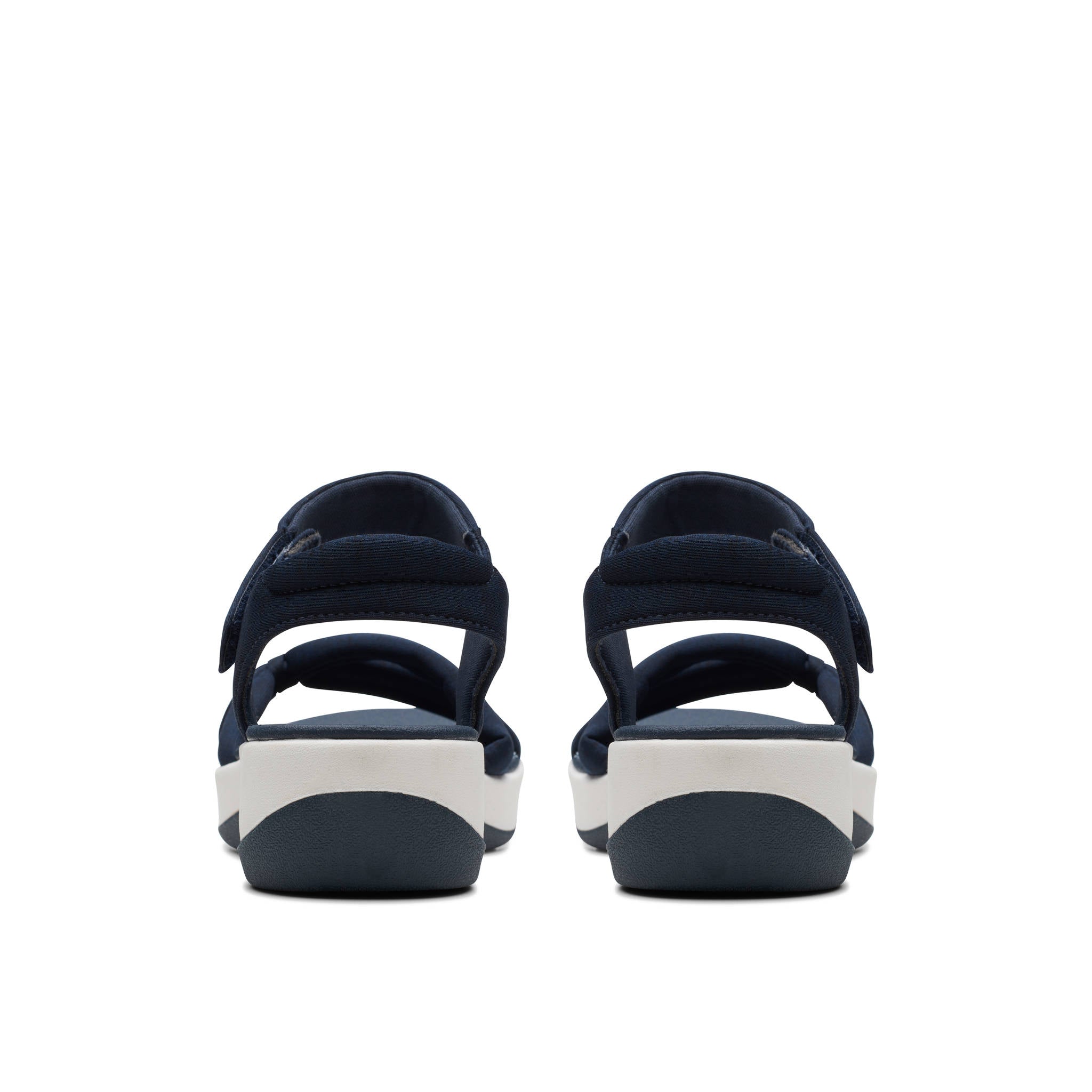 Clarks Women Arla Shore Navy Sandal