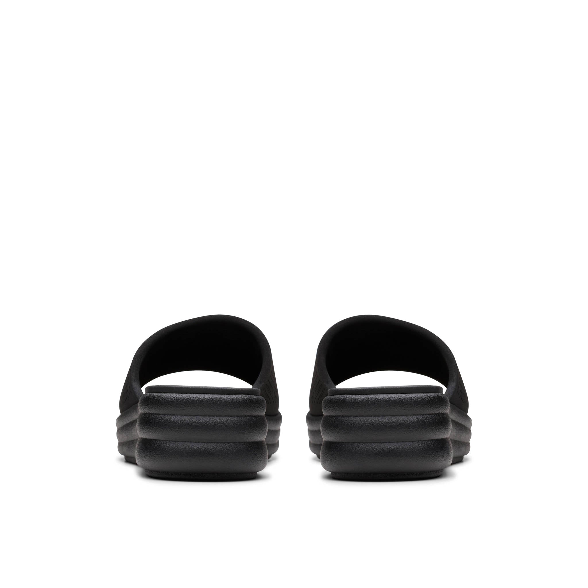 Clarks Women Drift Twist Black Slide