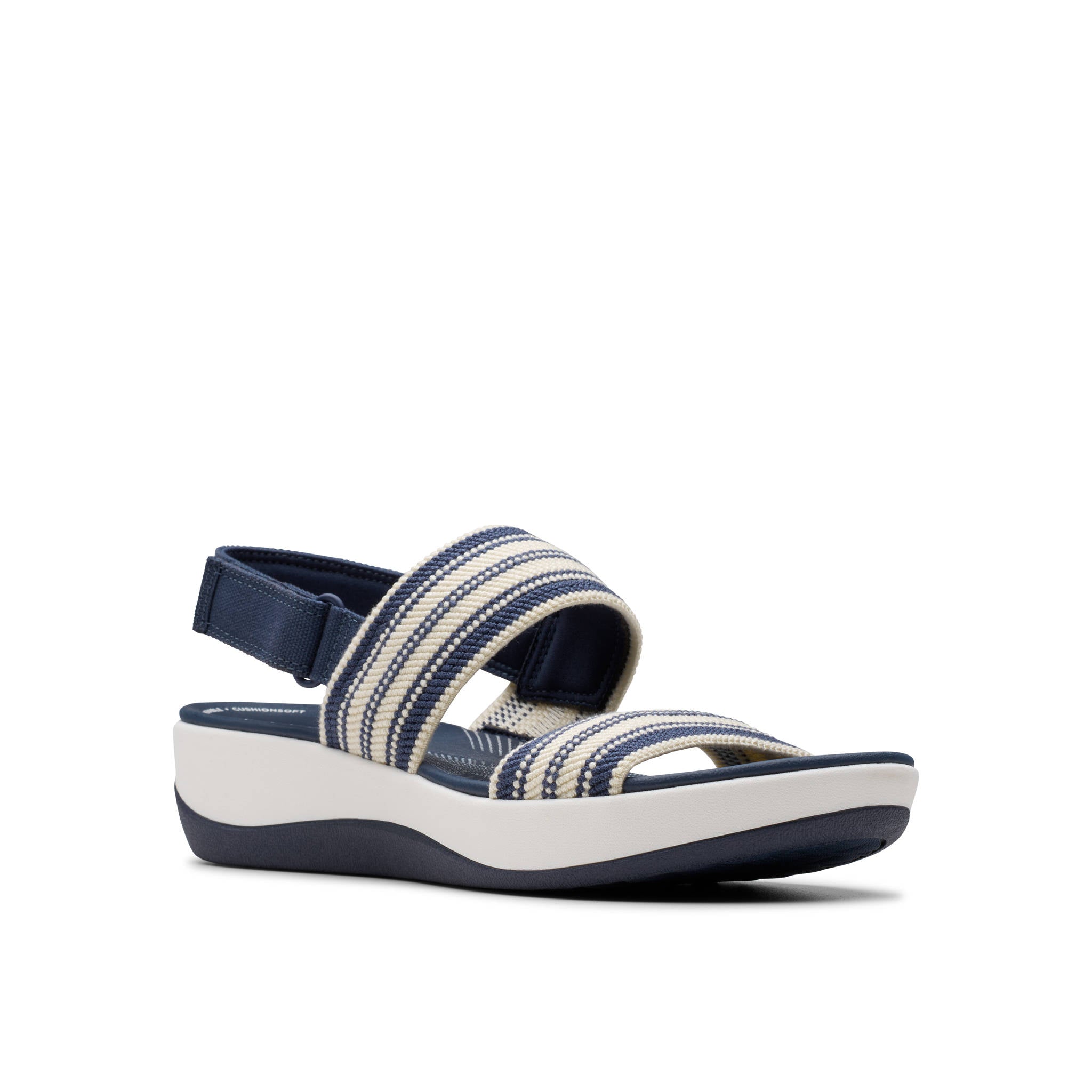 Clarks Women Arla Stroll Navy Sandal