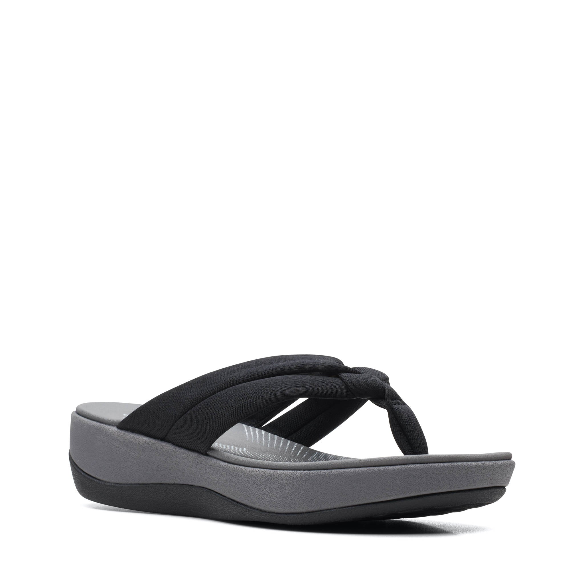 Clarks Women Arla Kaylie Black Flip Flop