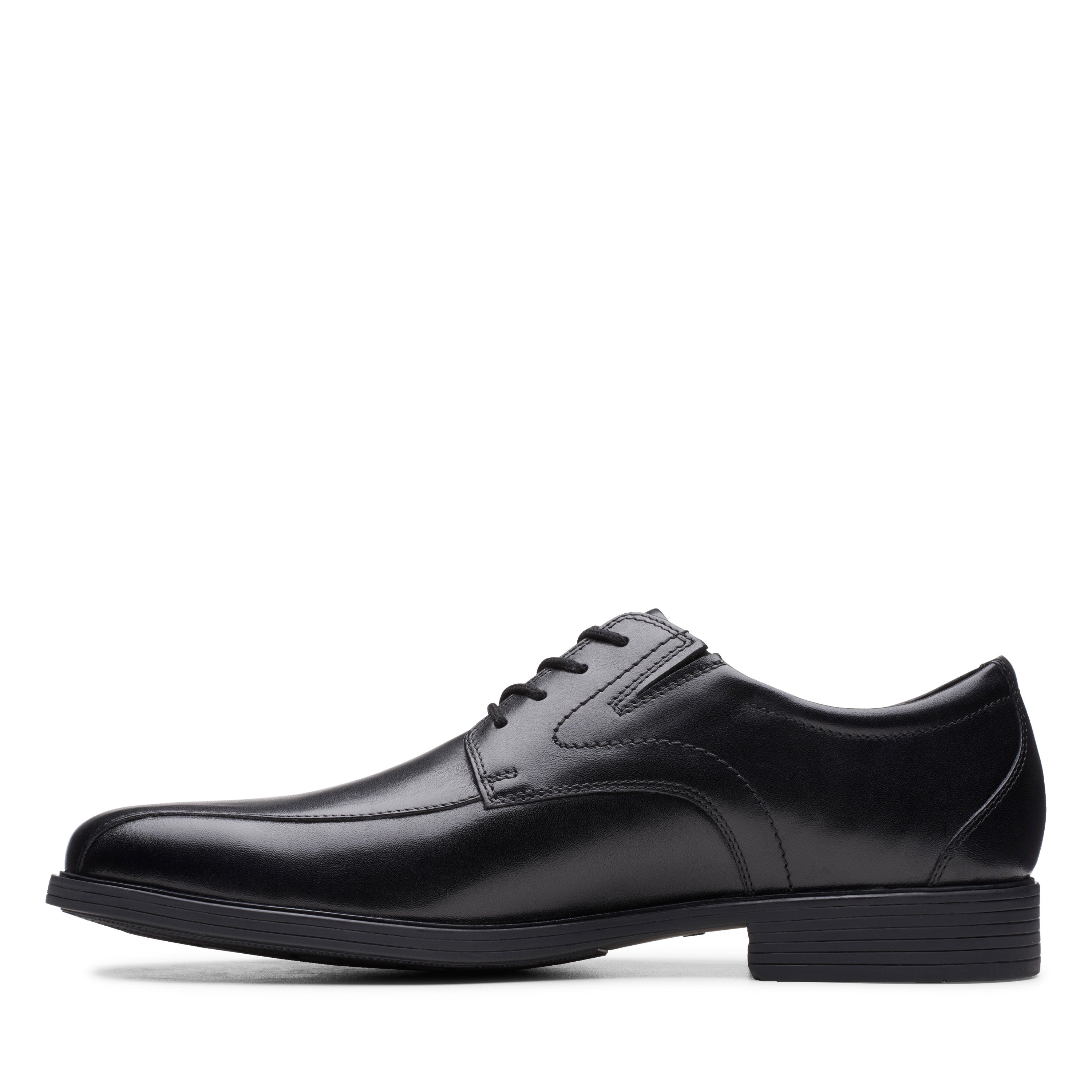 Clarks Men Black Whiddon Pace Shoes