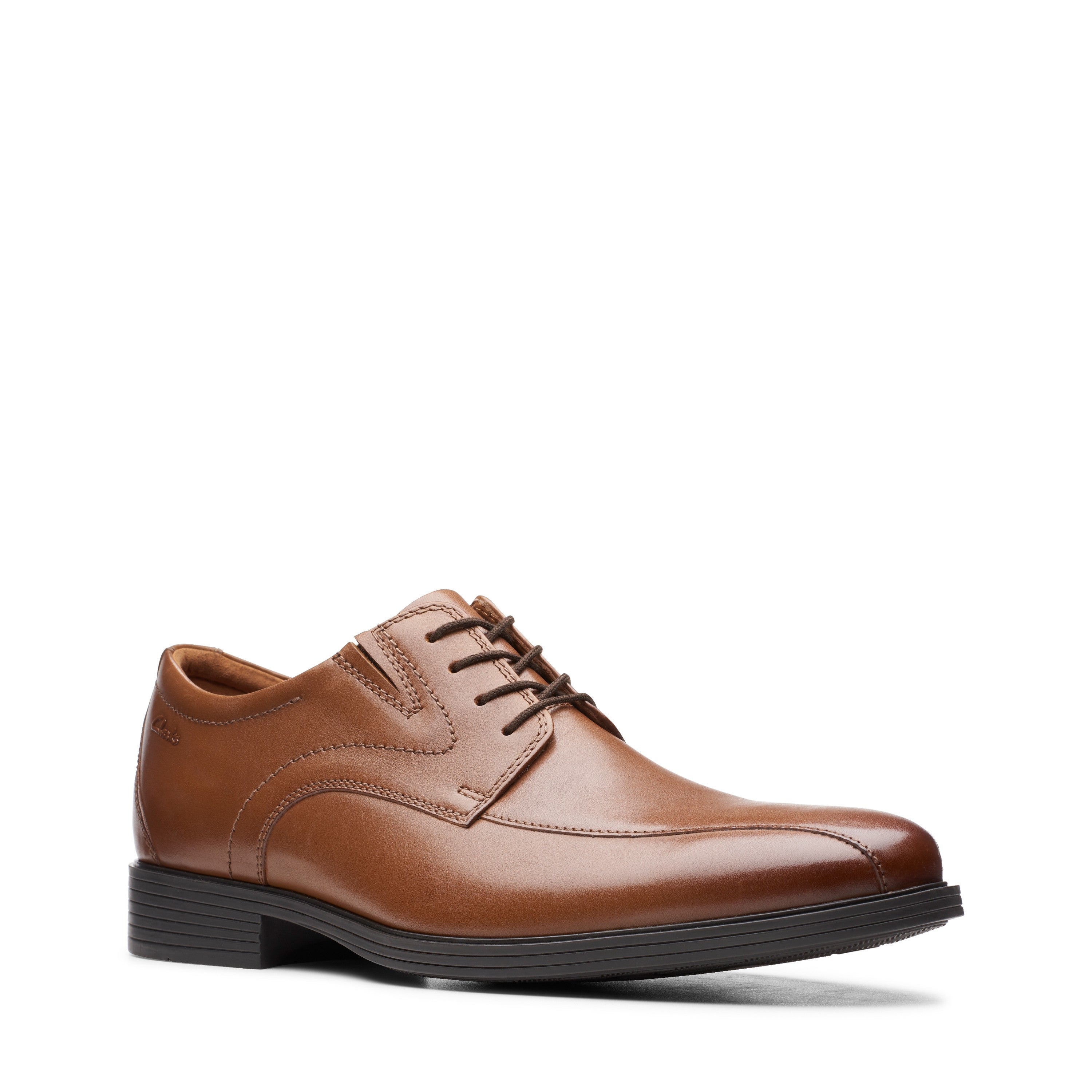 Clarks Men Tan Whiddon Pace Shoes