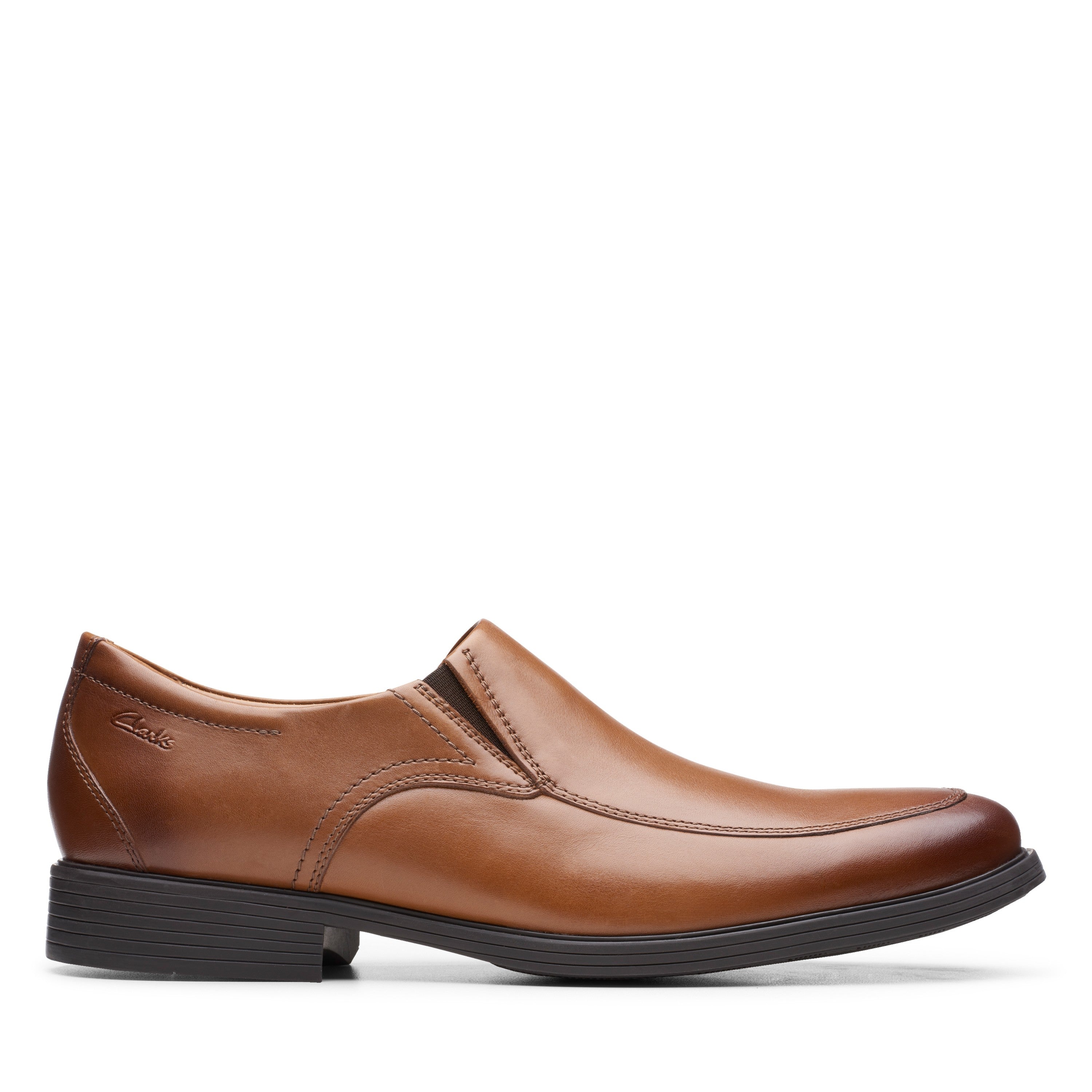 Clarks Men Tan Whiddon Step Shoes