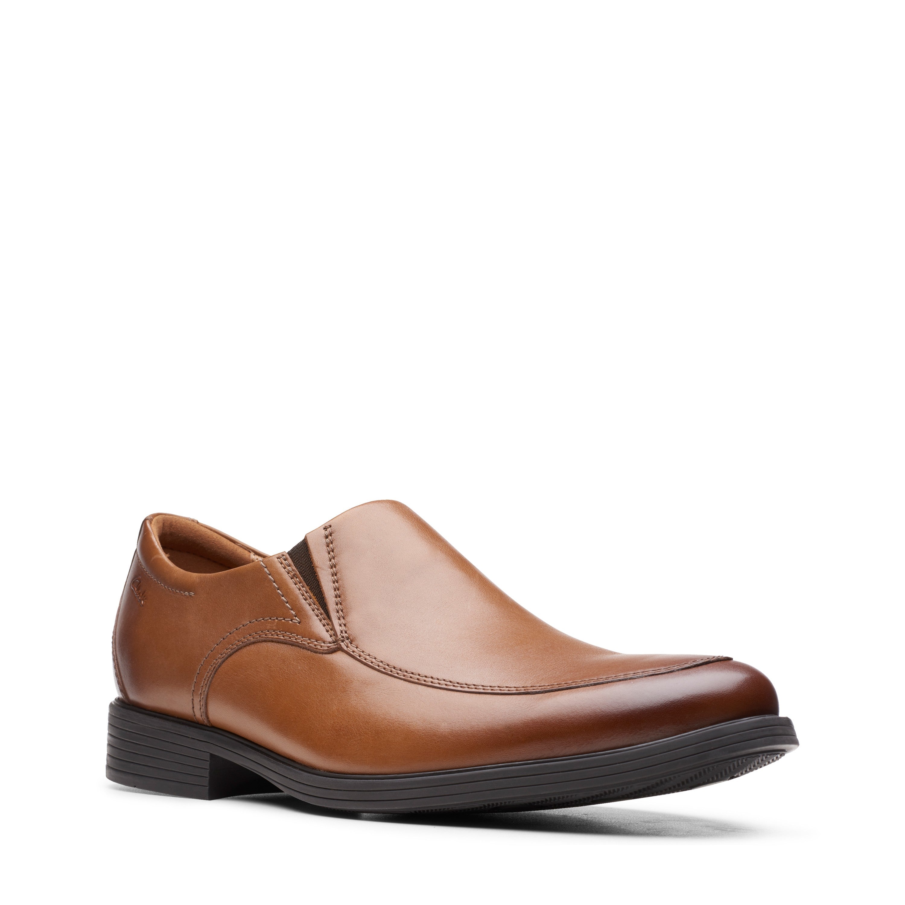 Clarks Men Tan Whiddon Step Shoes