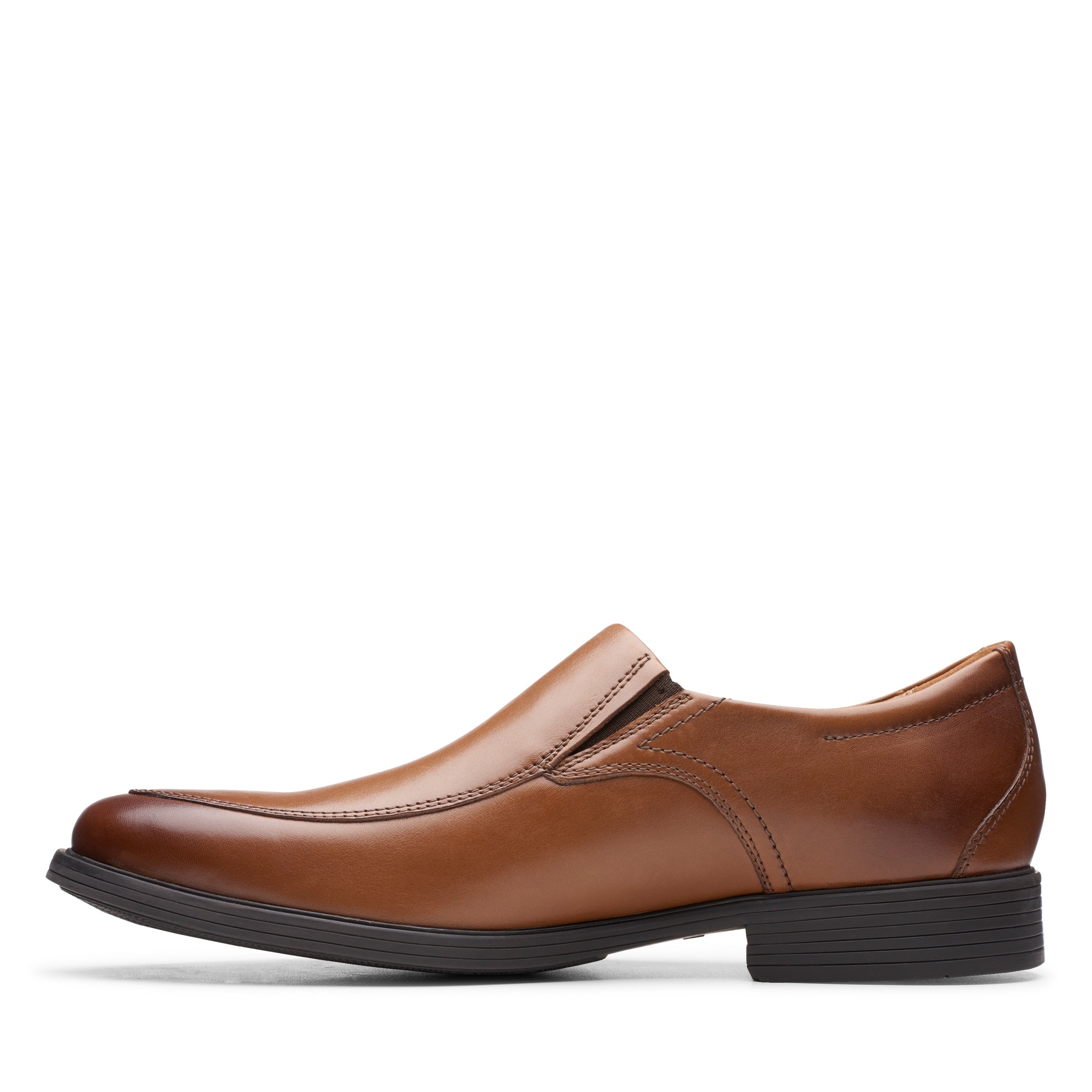 Clarks Men Tan Whiddon Step Shoes