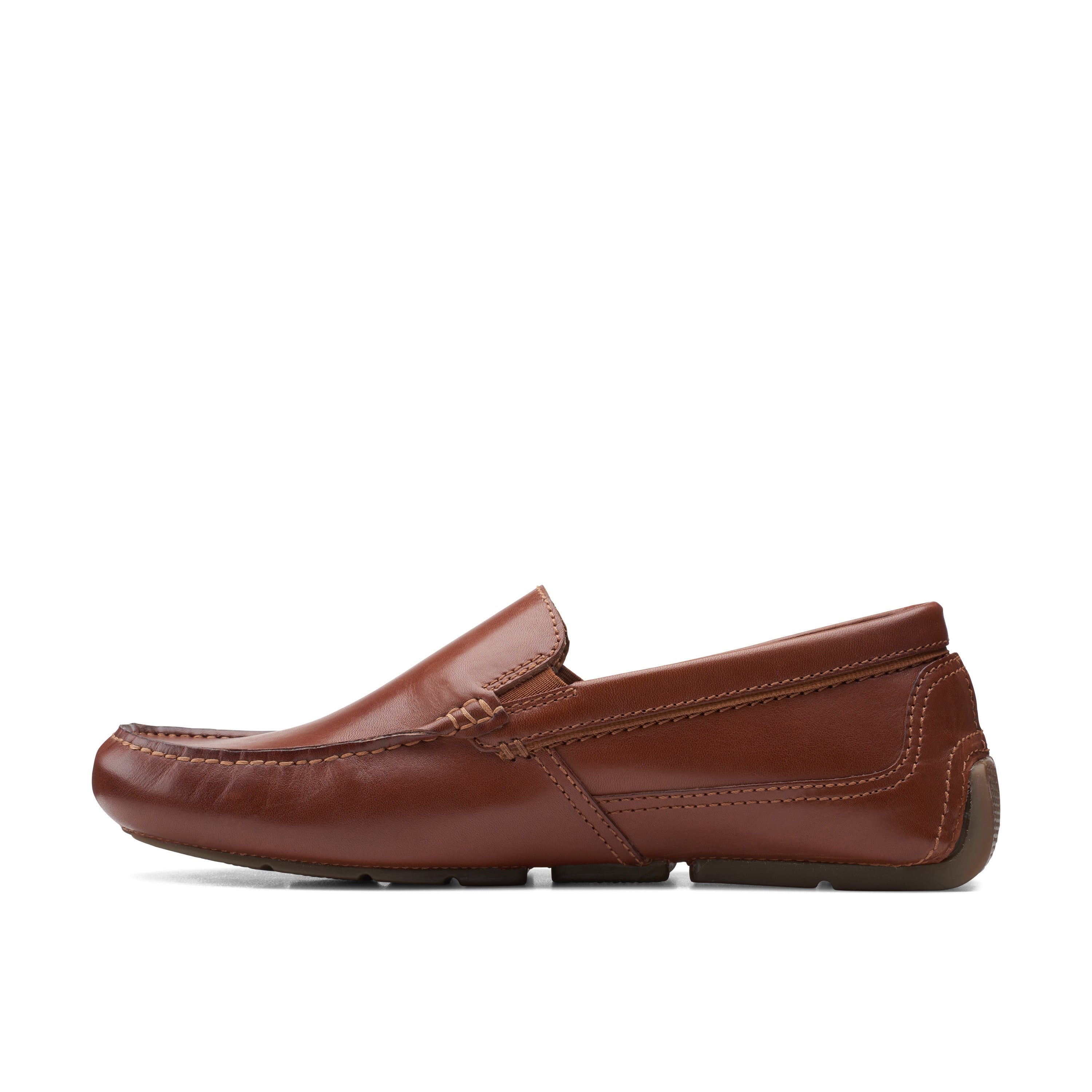 Clarks Men Tan Markman Plain Shoes