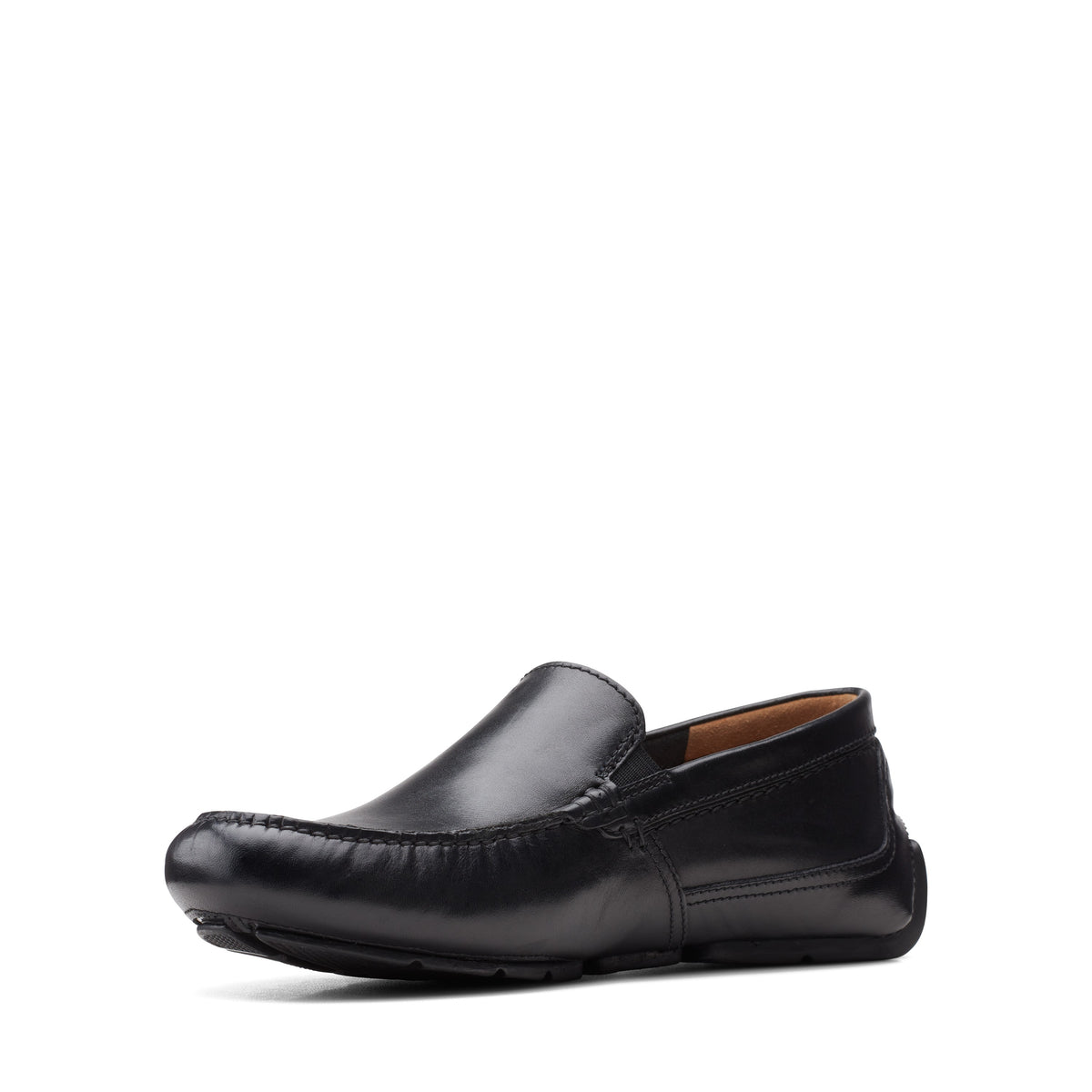 Clarks Men Black Markman Plain Shoes