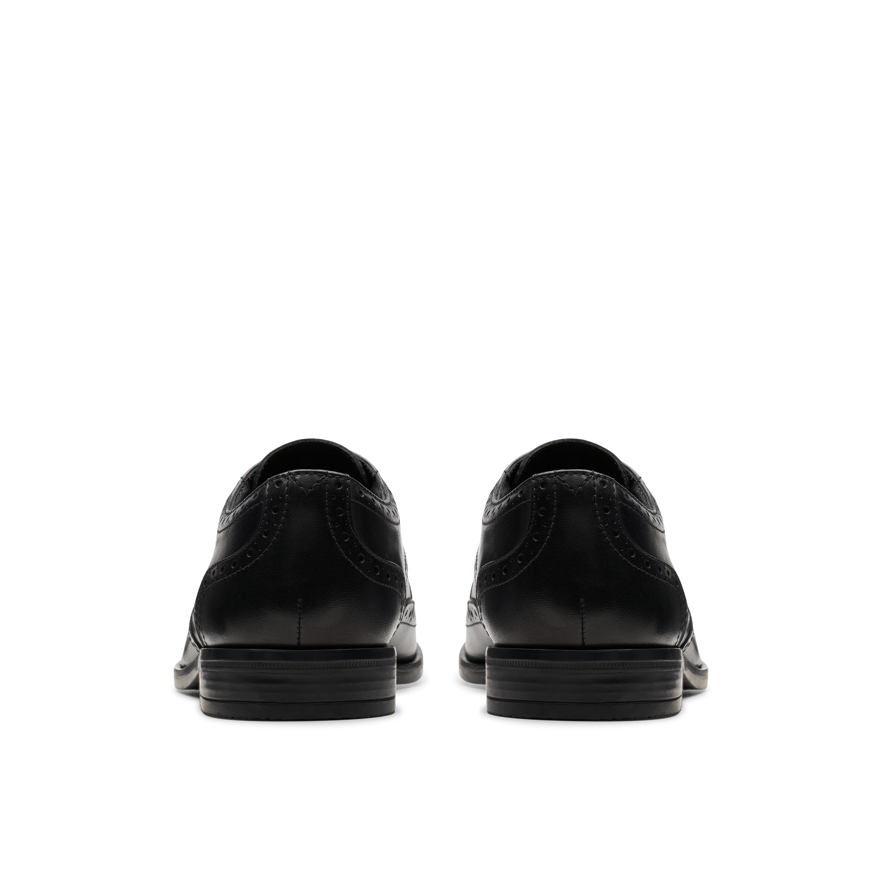Clarks Men Black Brandon Limit Shoes