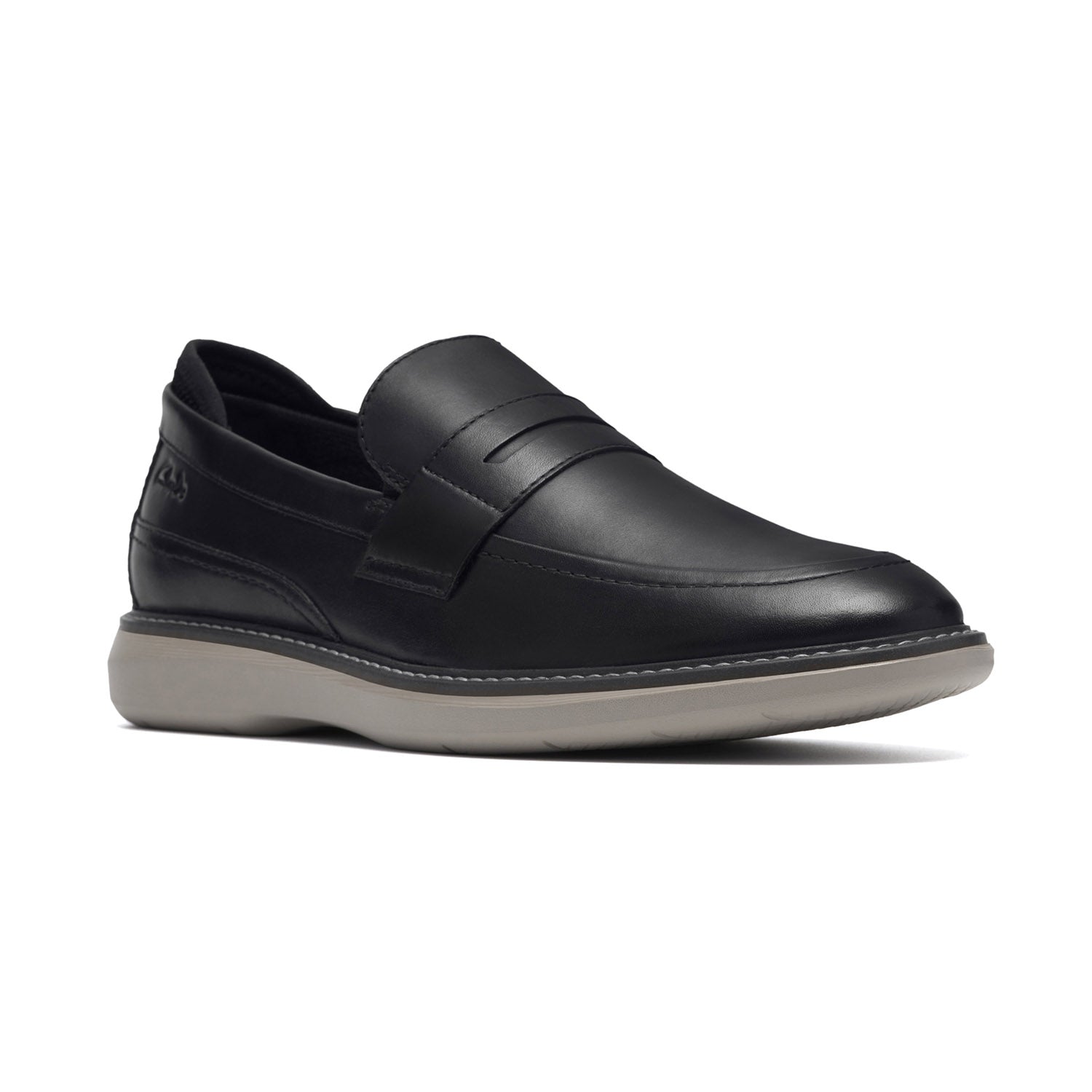 Clarks Men Brantin Loafer Black Shoes