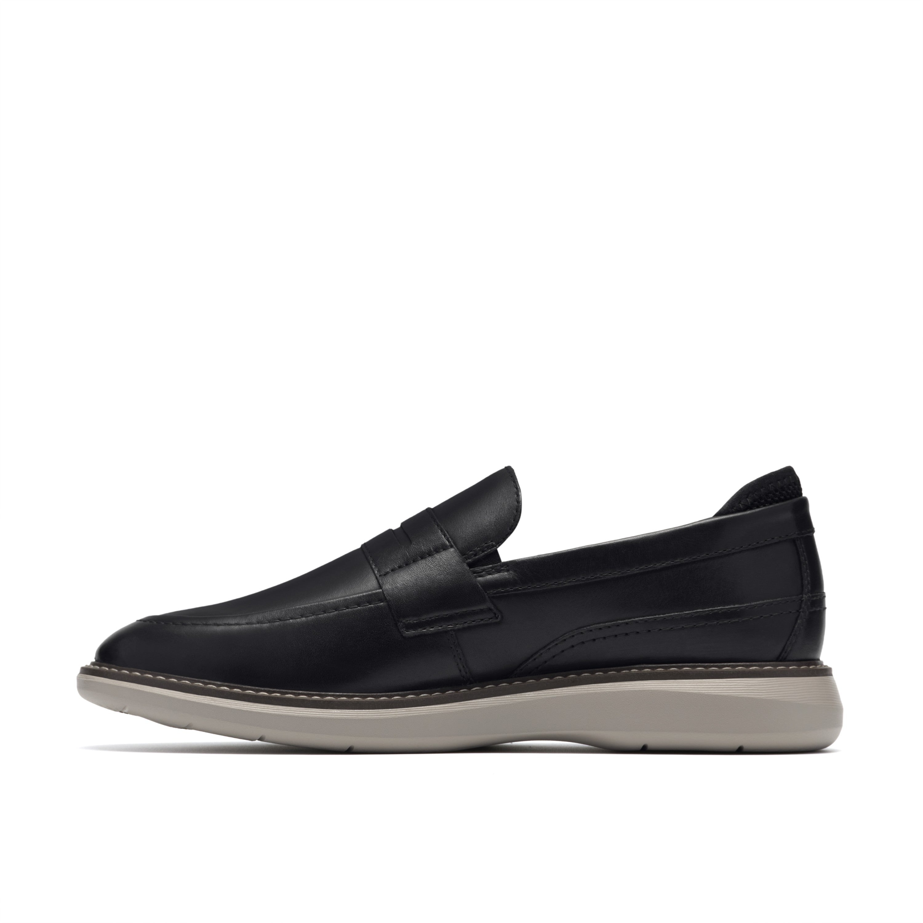 Clarks Men Black Brantin Loafer Shoes