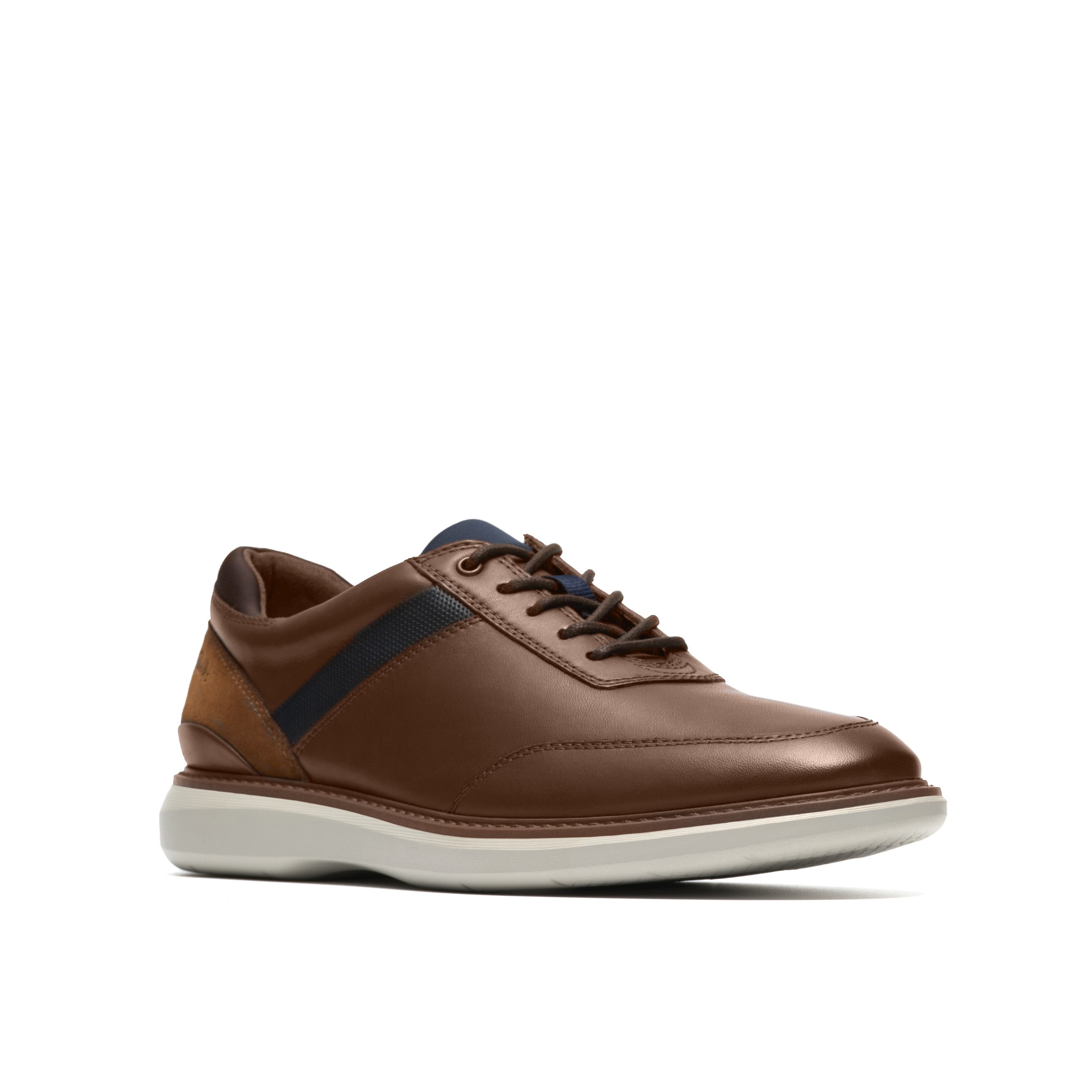 Clarks Men Tan Brantin Style Shoes
