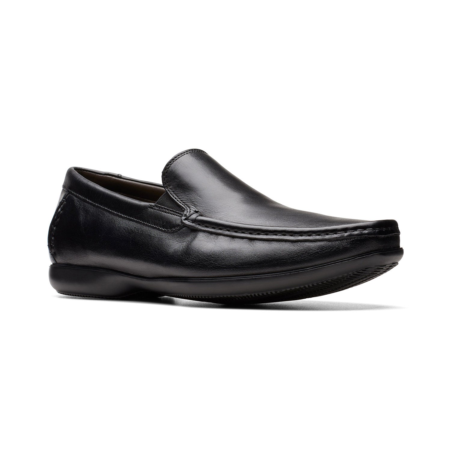 Clarks Men Finer Sun Black Shoes